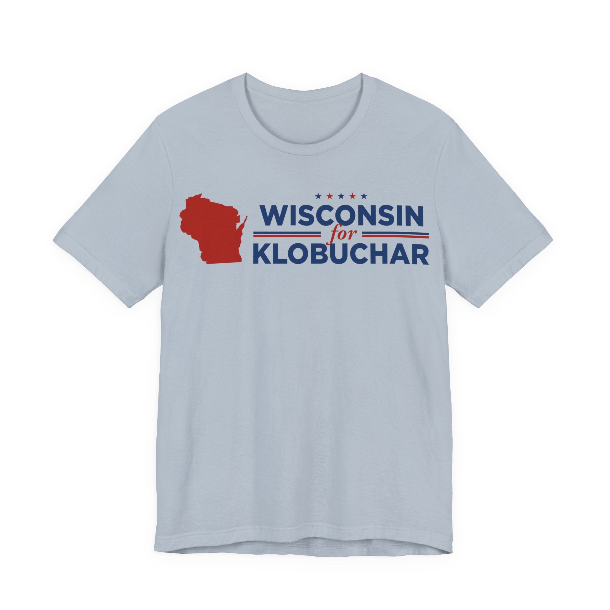 Wisconsin for Amy Klobuchar for President Campaign T-Shirt 2028