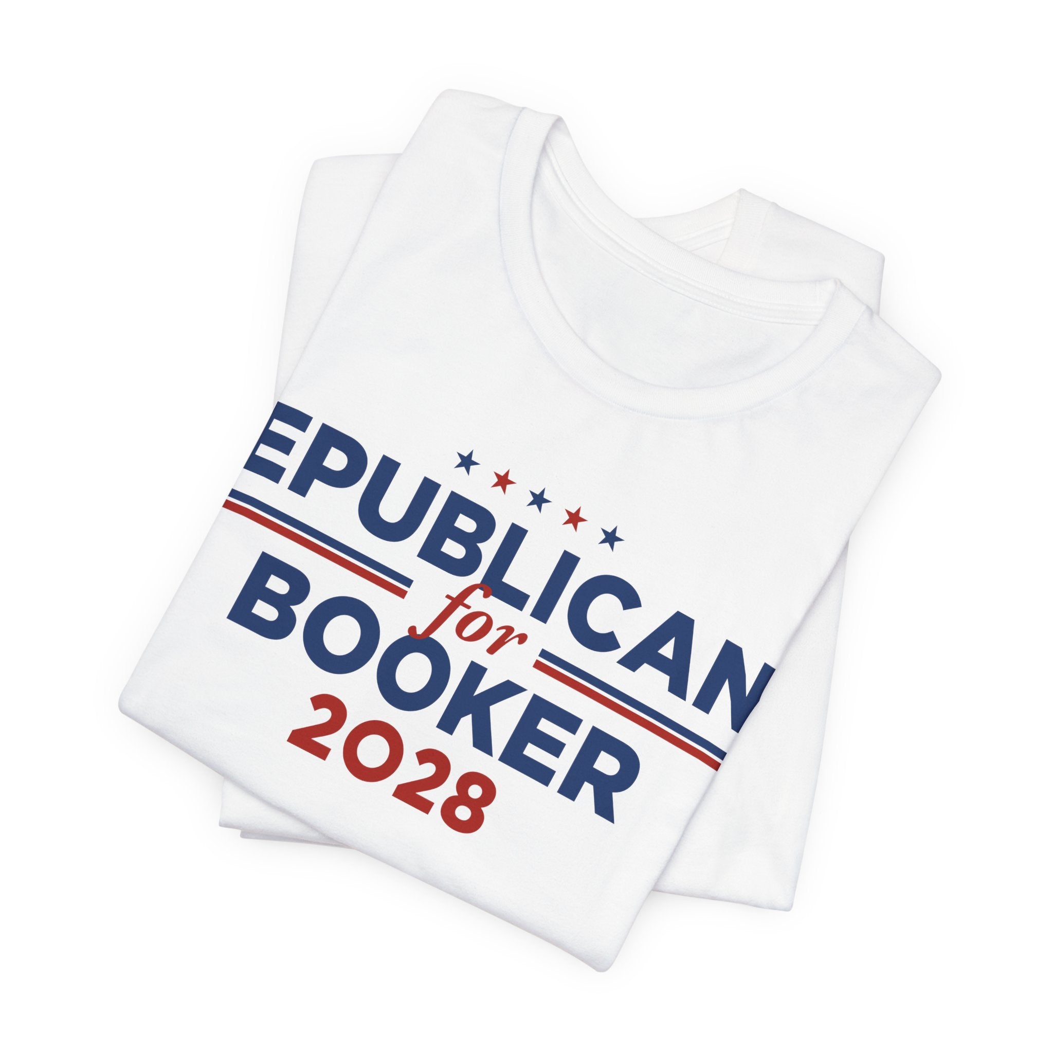Republicans for Cory Booker for President Campaign T-Shirt 2028