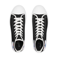 Black Prideverse Men's High Top Sneakers