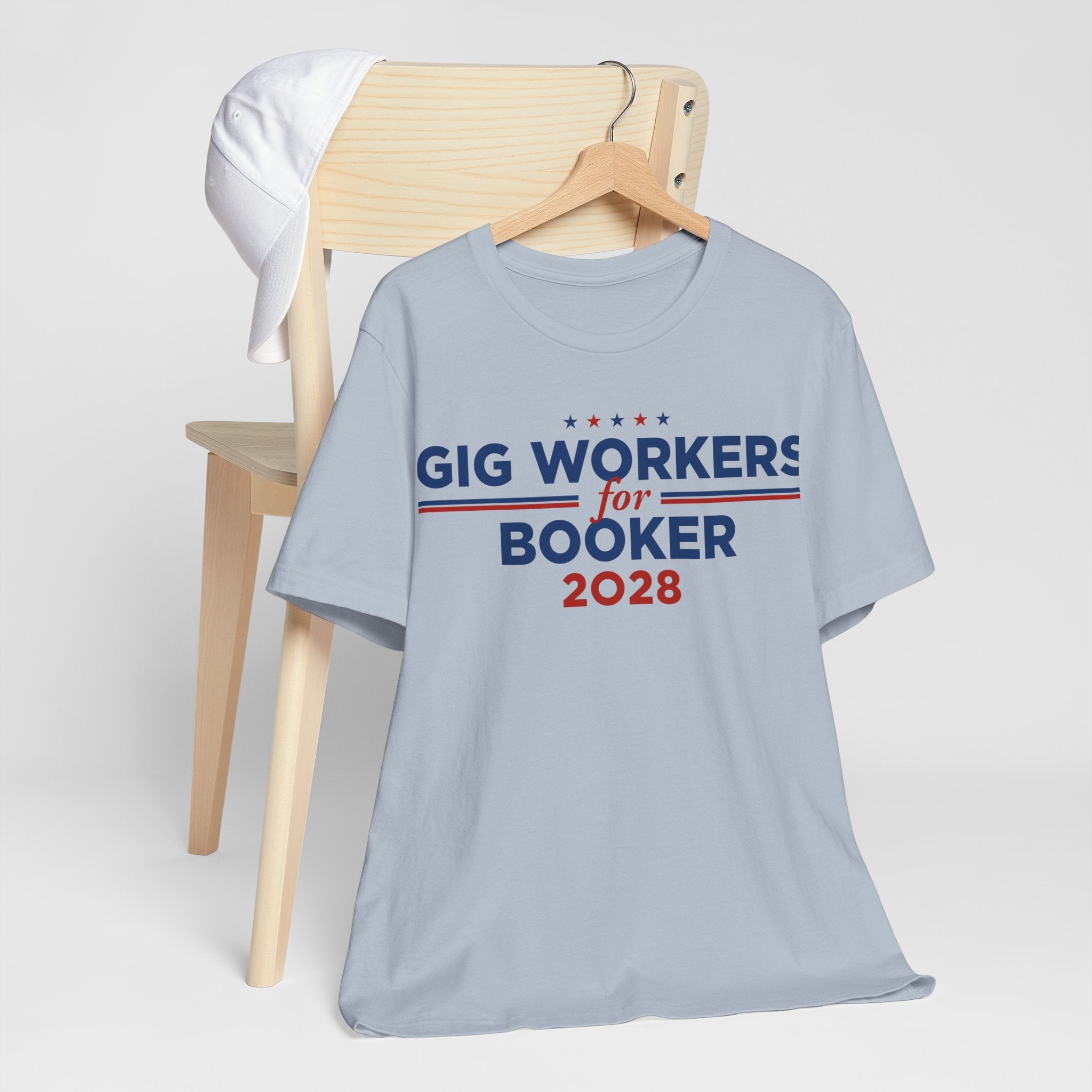 Gig Workers for Cory Booker for President Campaign T-Shirt 2028