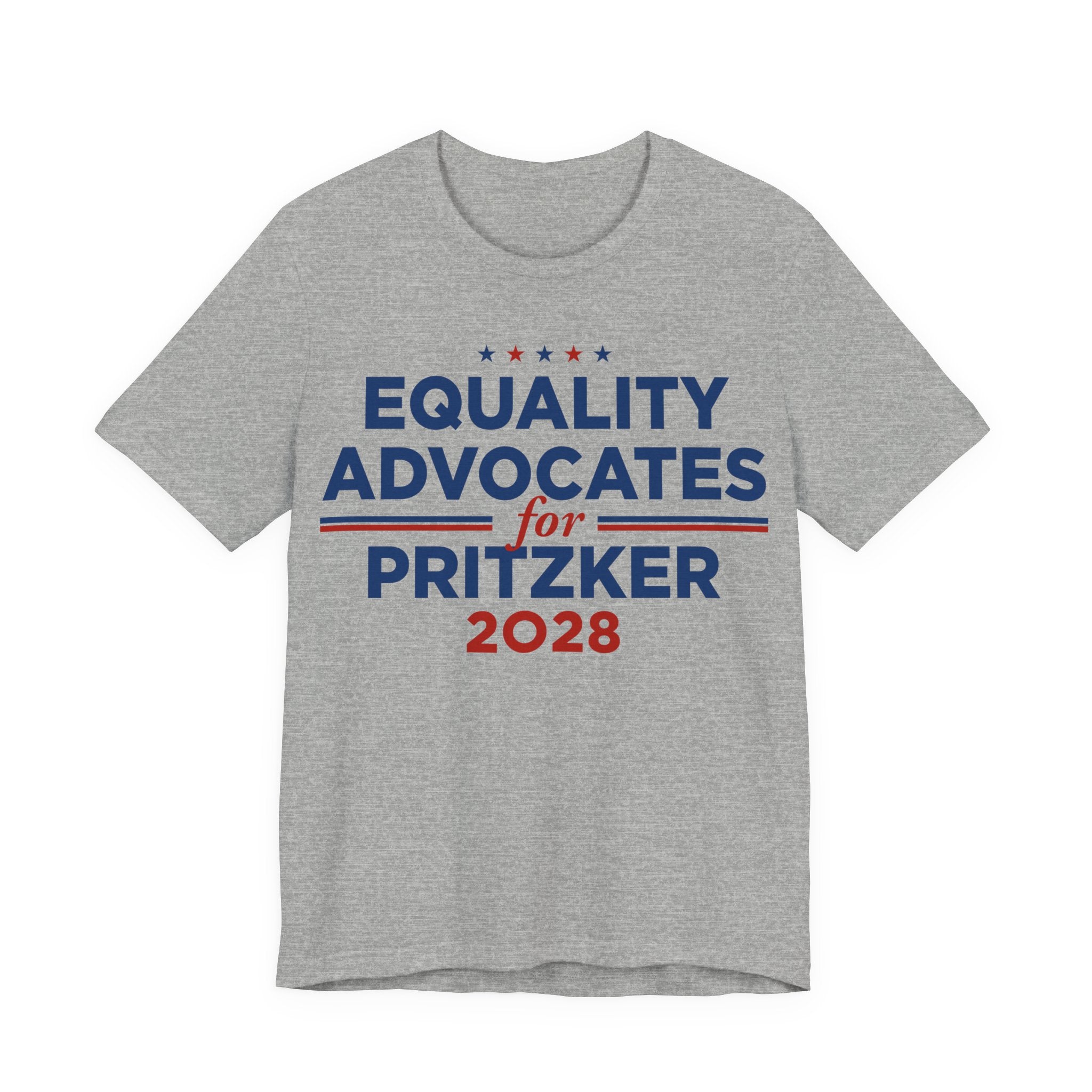 Equality Advocates for J.B. Pritzker for President Campaign T-Shirt 2028
