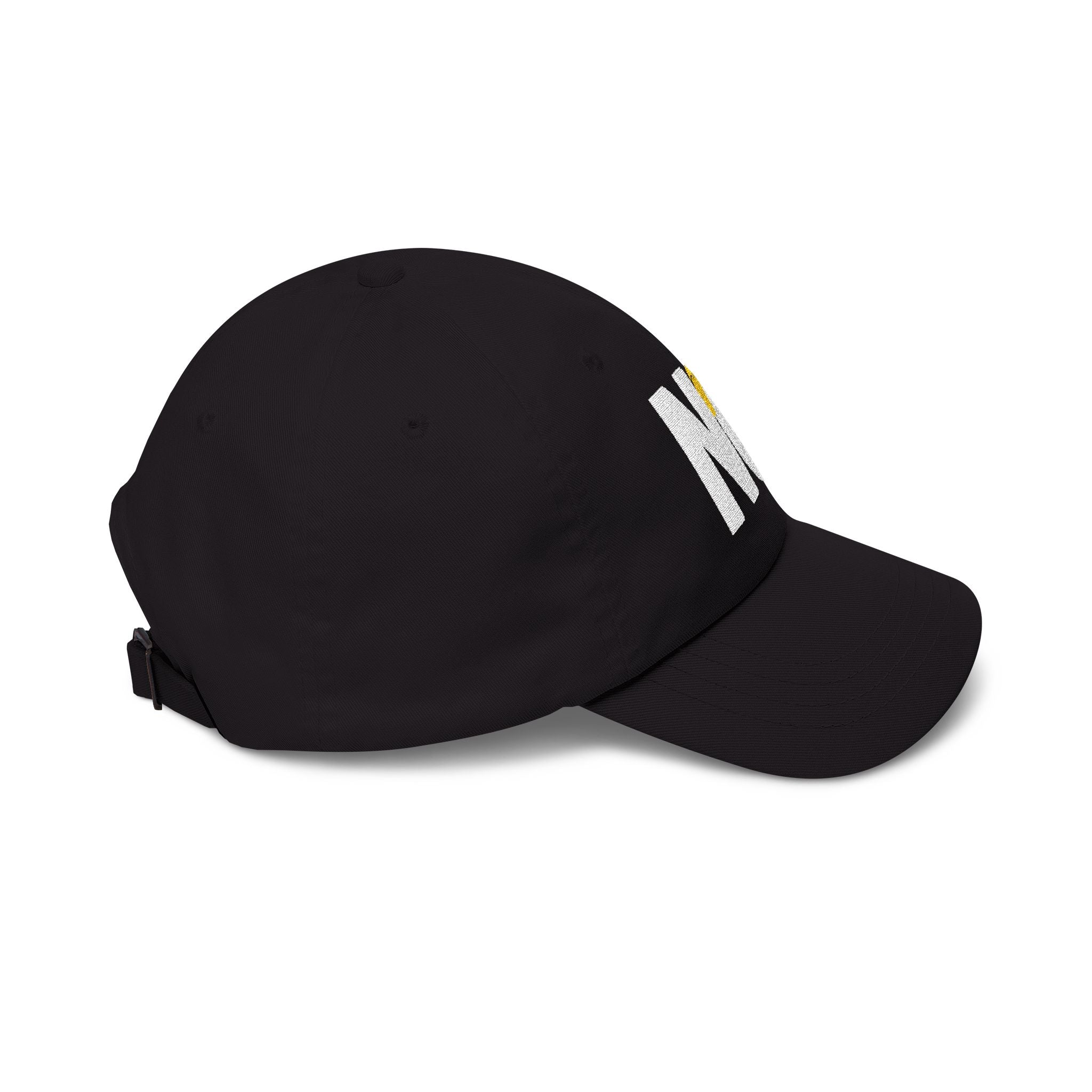 NO Embroidered Classic Dad Cap — Funny Anti-Trump Political Statement Baseball Cap