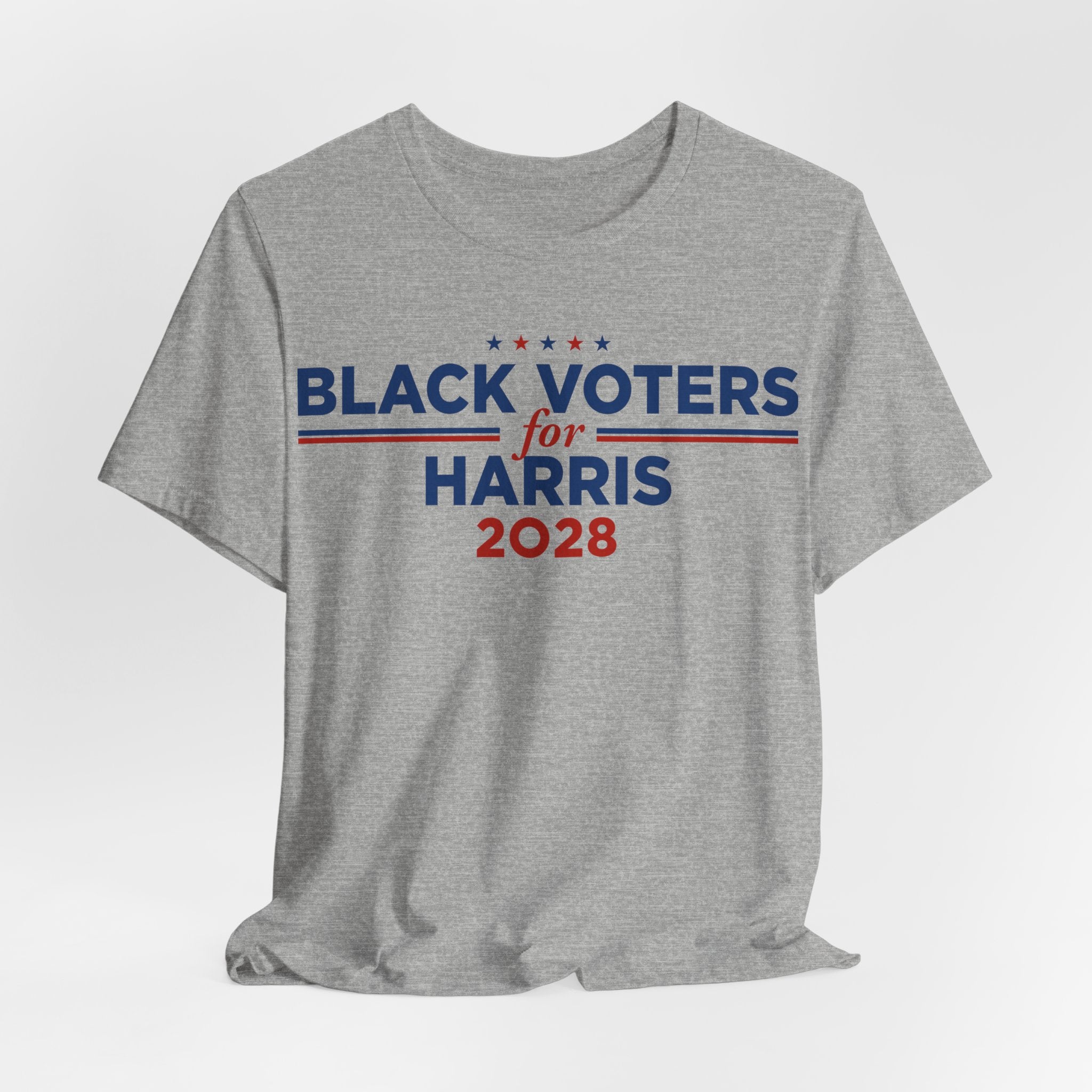 Black Voters for Kamala Harris Campaign T-Shirt for President 2028