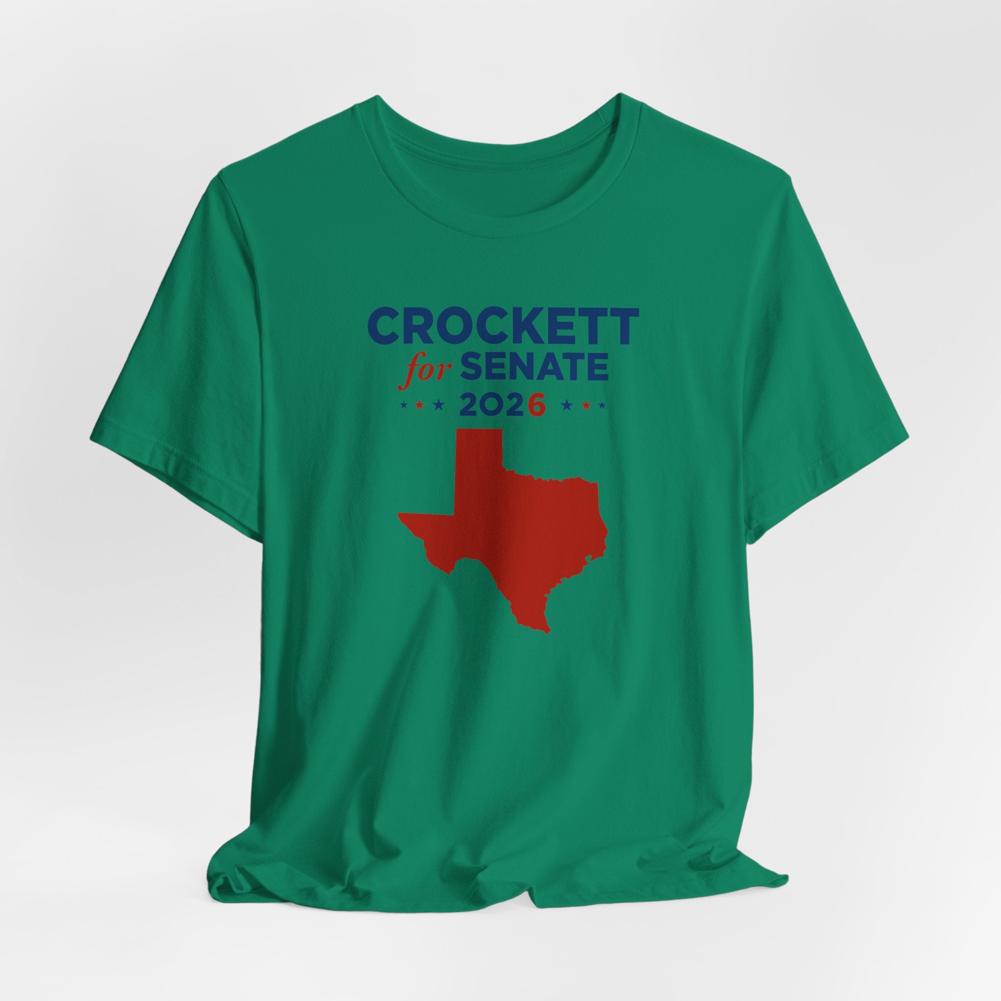 Jasmine Crockett for Texas Senate Campaign T-Shirt 2026