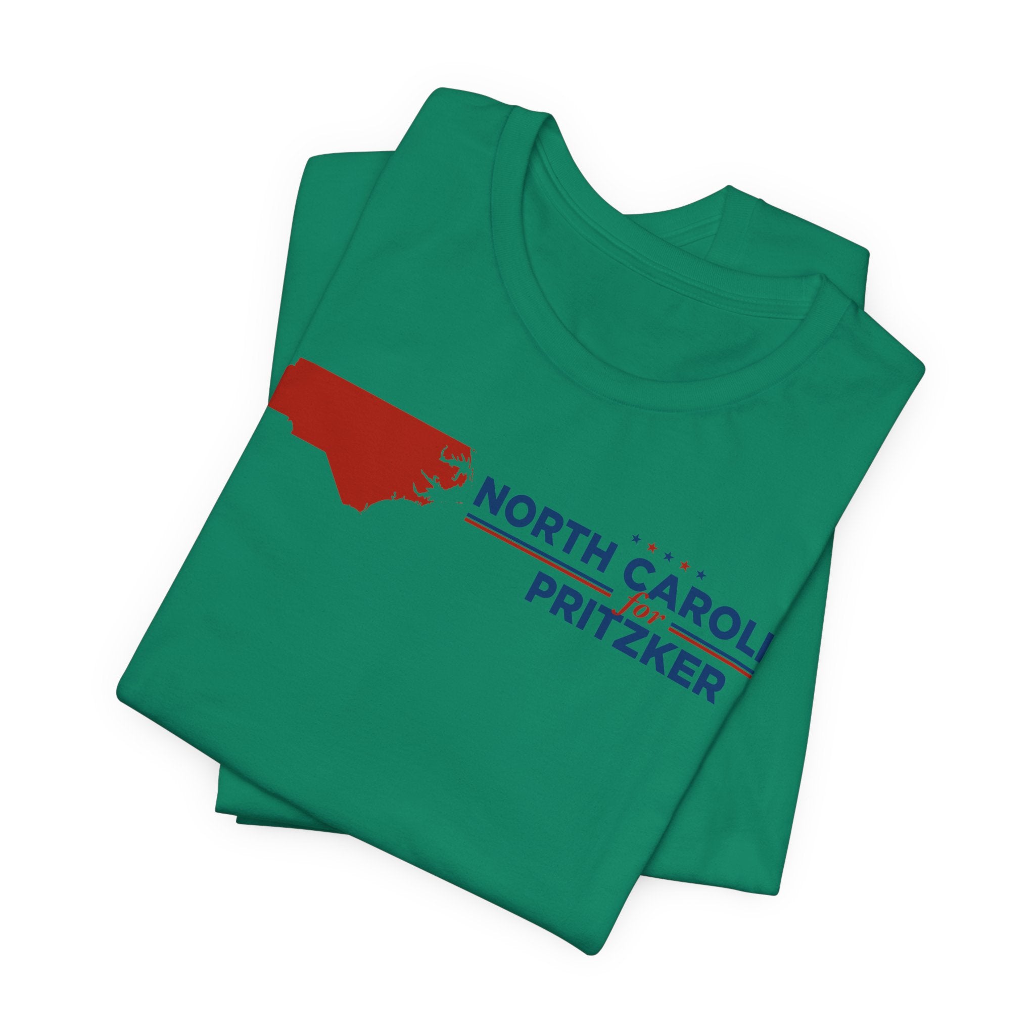 North Carolina for J.B. Pritzker for President Campaign T-Shirt 2028