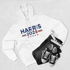 Premium Kamala Harris Tim Walz 2028 Pullover Hoodie