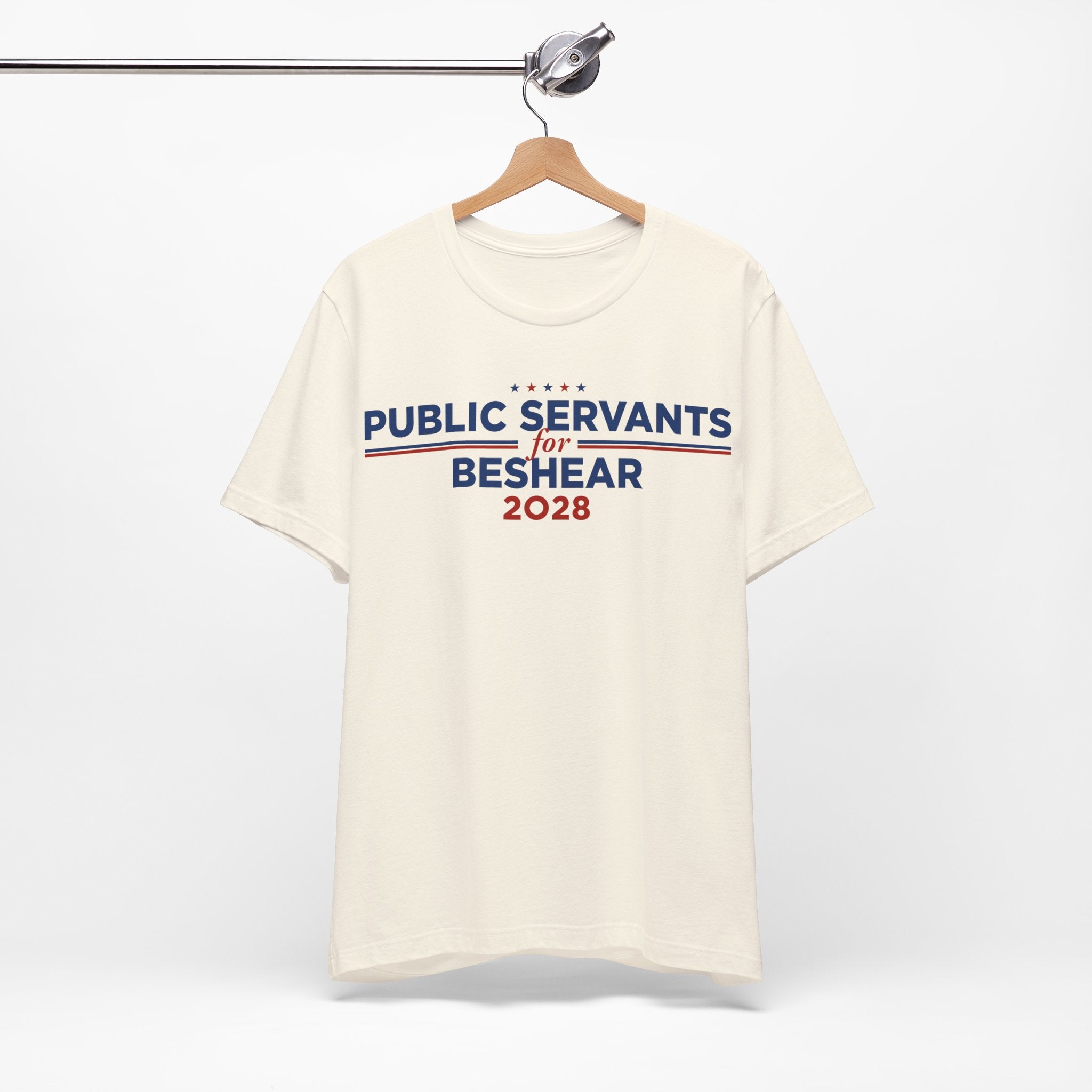 Public Servants for Andy Beshear for President Campaign T-Shirt 2028