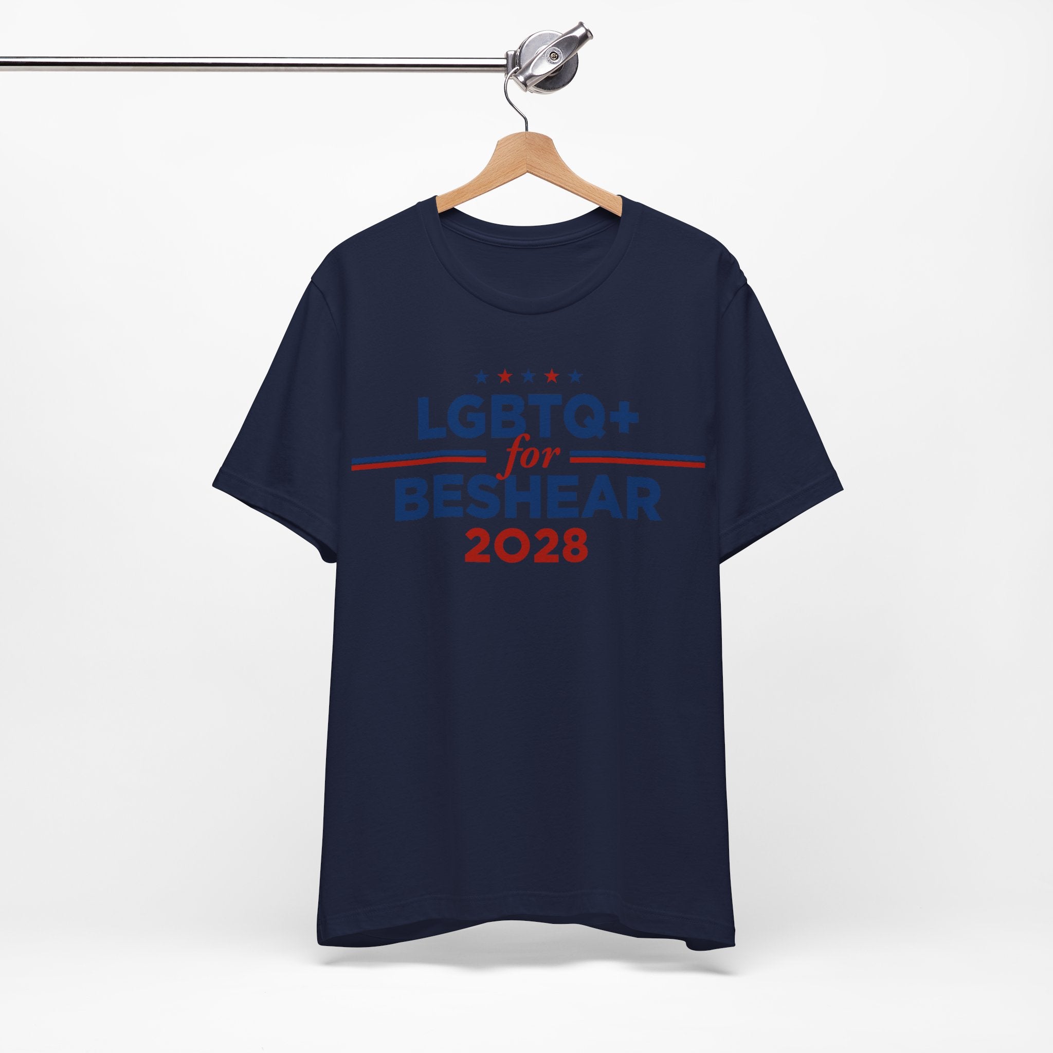 LGBTQ+ for Andy Beshear for President Campaign T-Shirt 2028