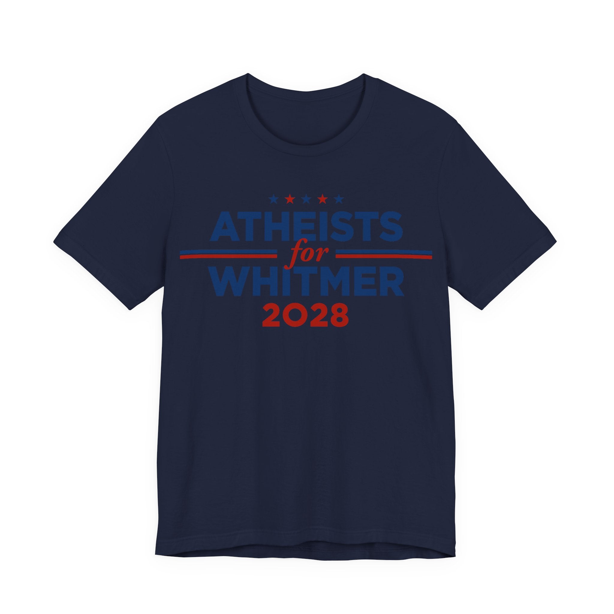 Atheists for Gretchen Whitmer for President Campaign T-Shirt 2028