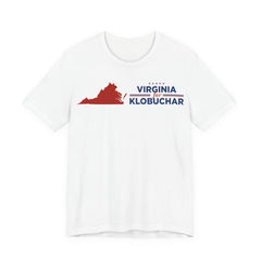 Virginia for Amy Klobuchar for President Campaign T-Shirt 2028