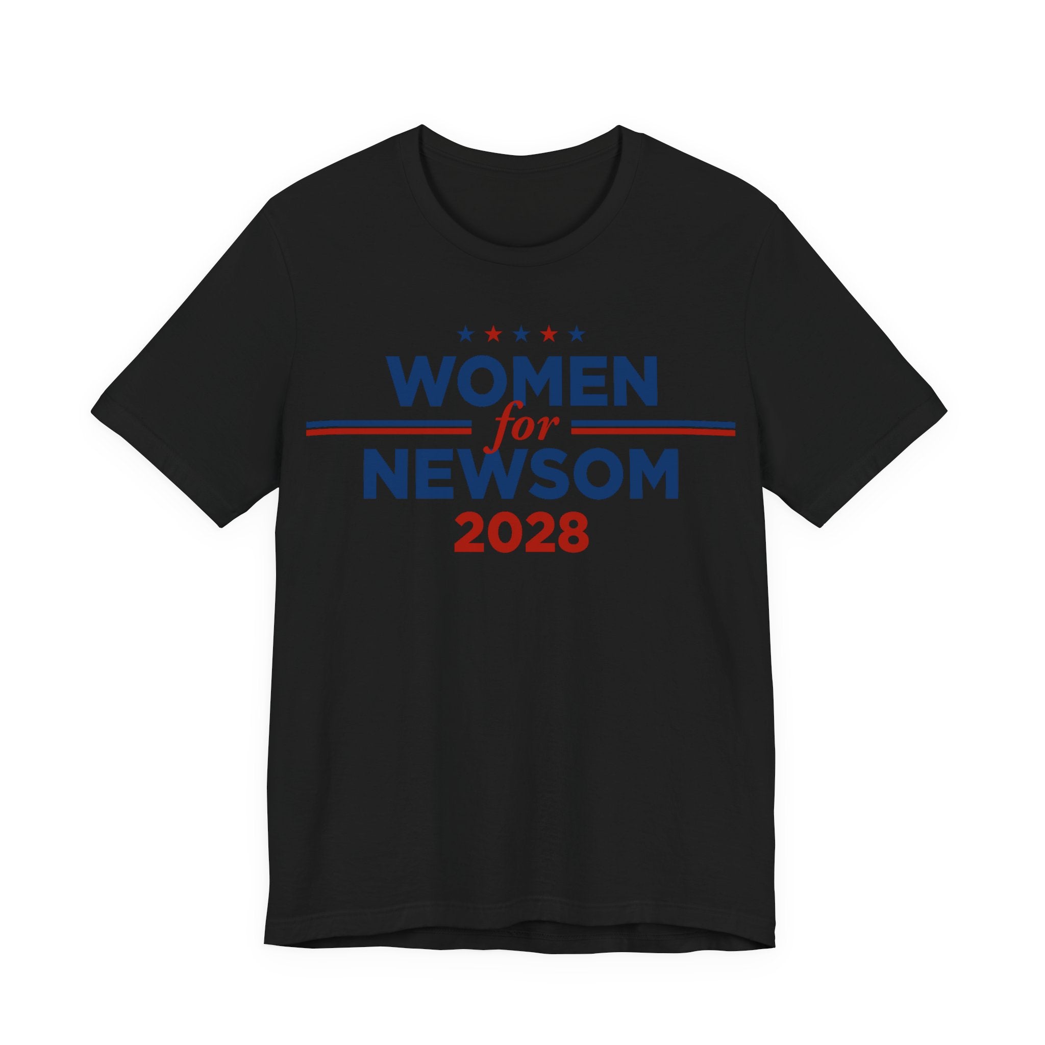 Women for Gavin Newsom for President Campaign T-Shirt 2028