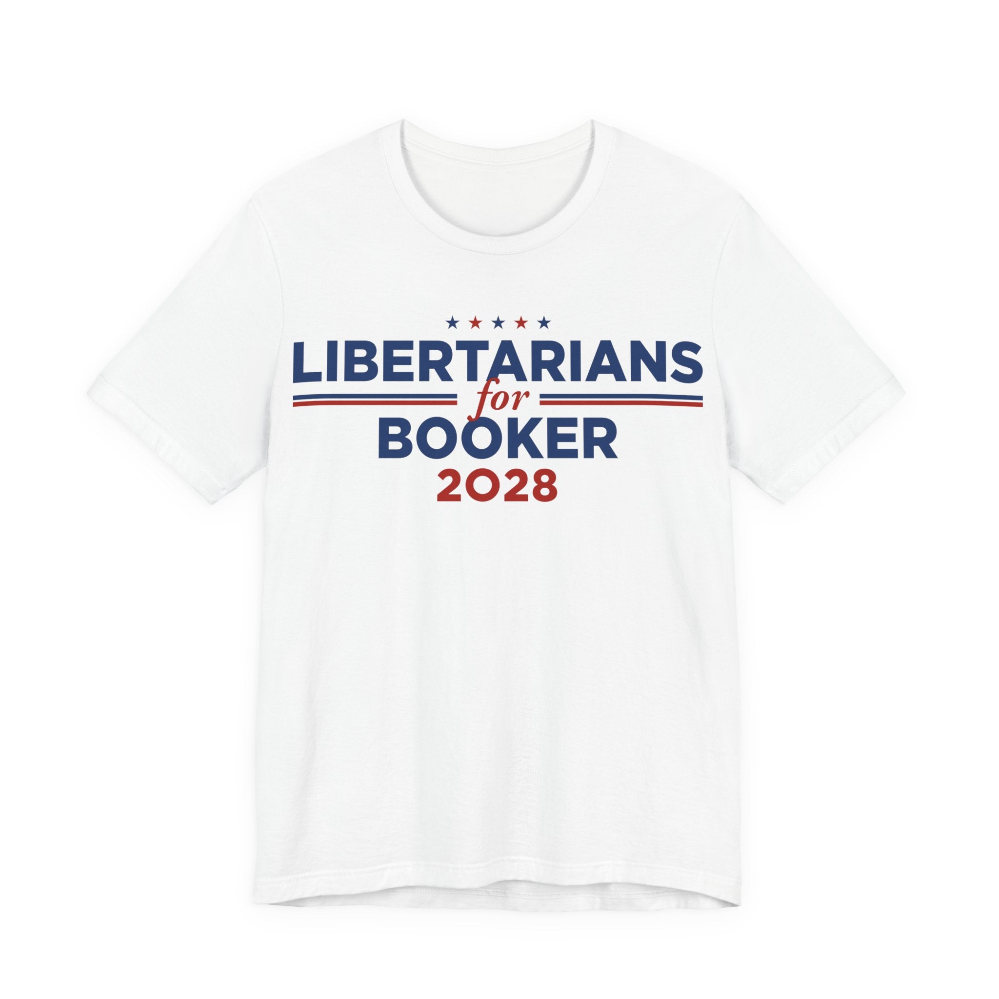 Libertarians for Cory Booker for President Campaign T-Shirt 2028