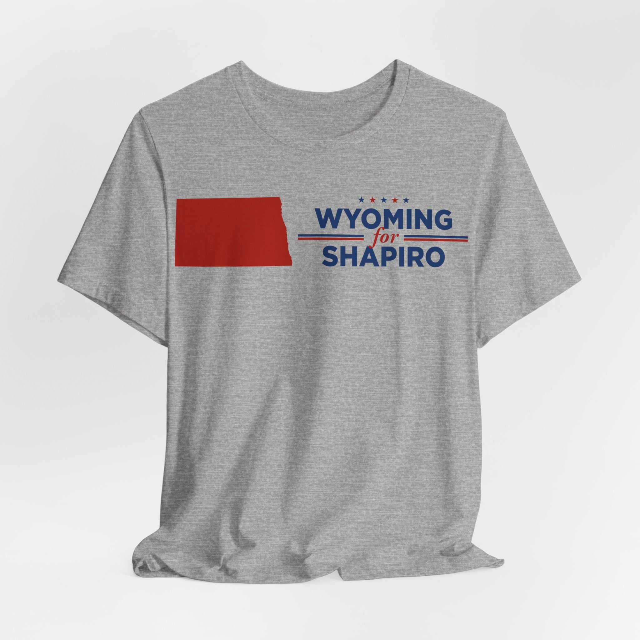 Wyoming for Josh Shapiro for President Campaign T-Shirt 2028