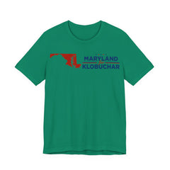 Maryland for Amy Klobuchar for President Campaign T-Shirt 2028