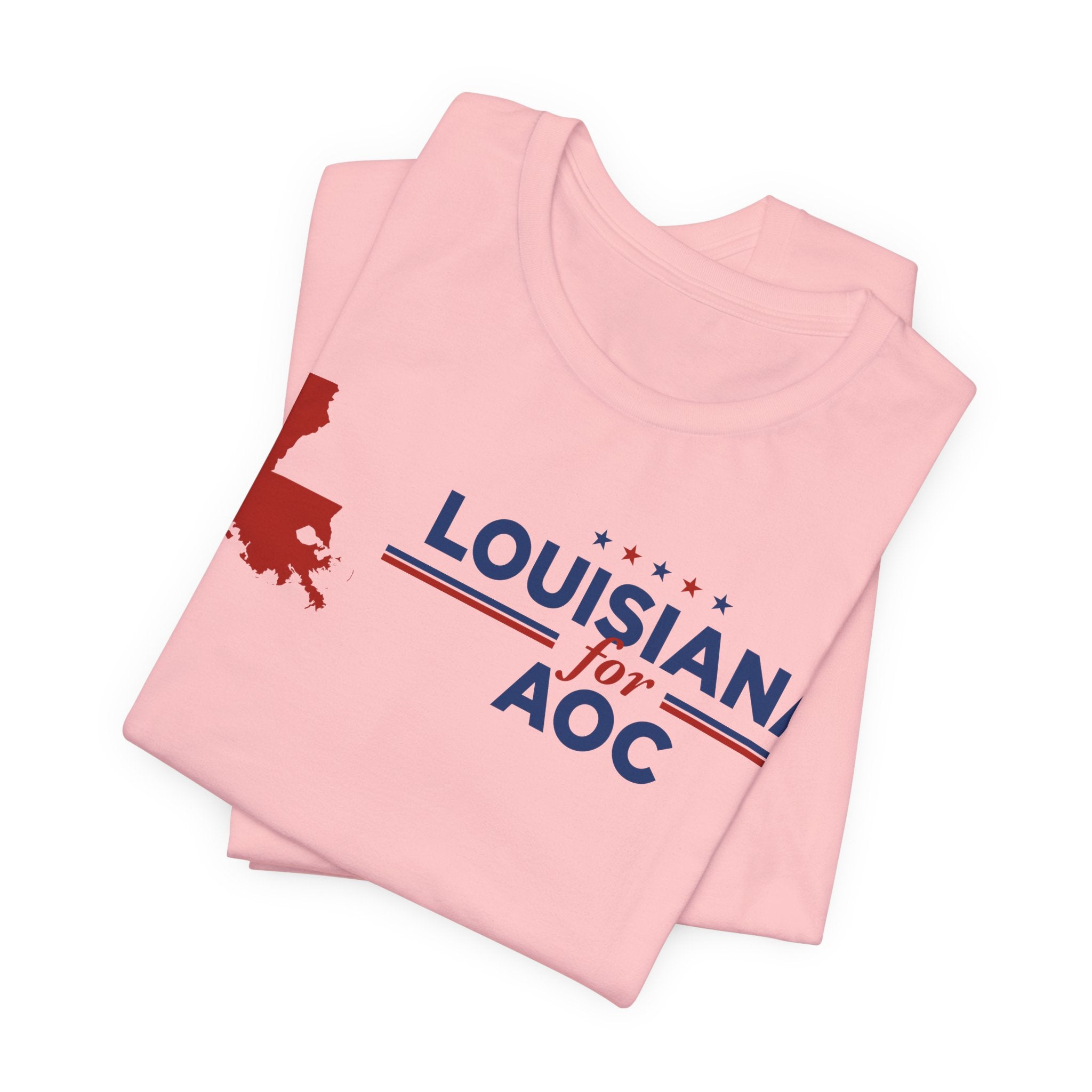 Louisiana for AOC for President Campaign T-Shirt 2028