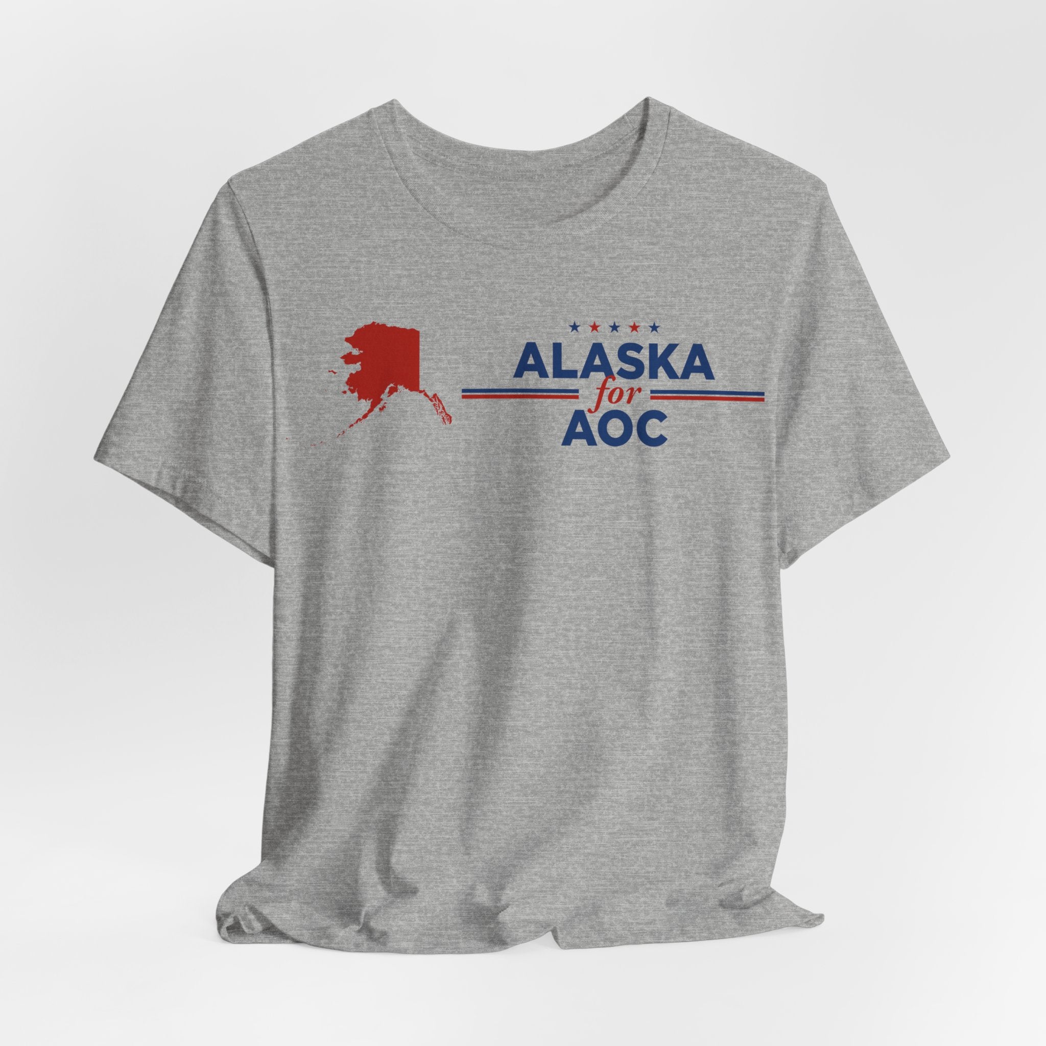 Alaska for AOC for President Campaign T-Shirt 2028