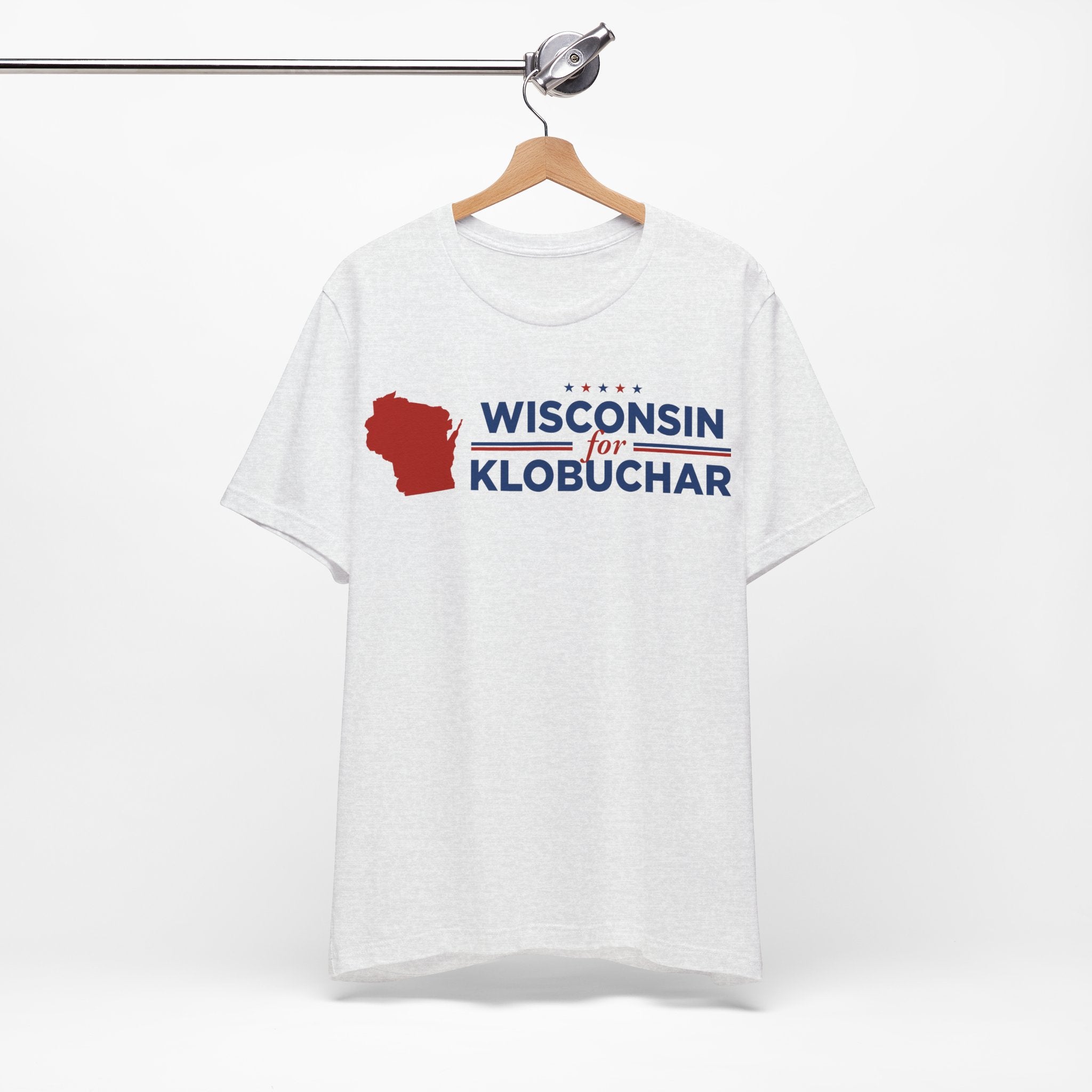 Wisconsin for Amy Klobuchar for President Campaign T-Shirt 2028