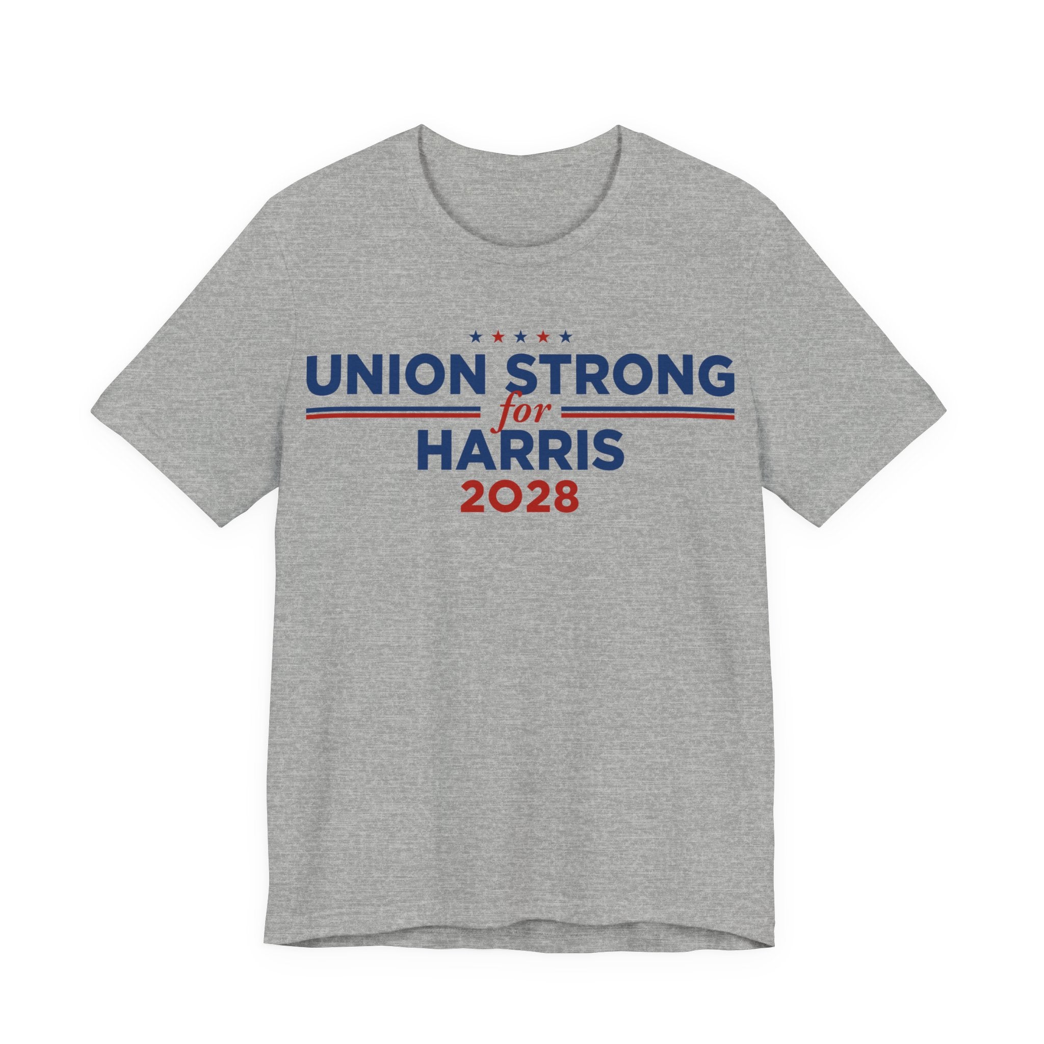 Union Strong for Kamala Harris for President Campaign T-Shirt 2028