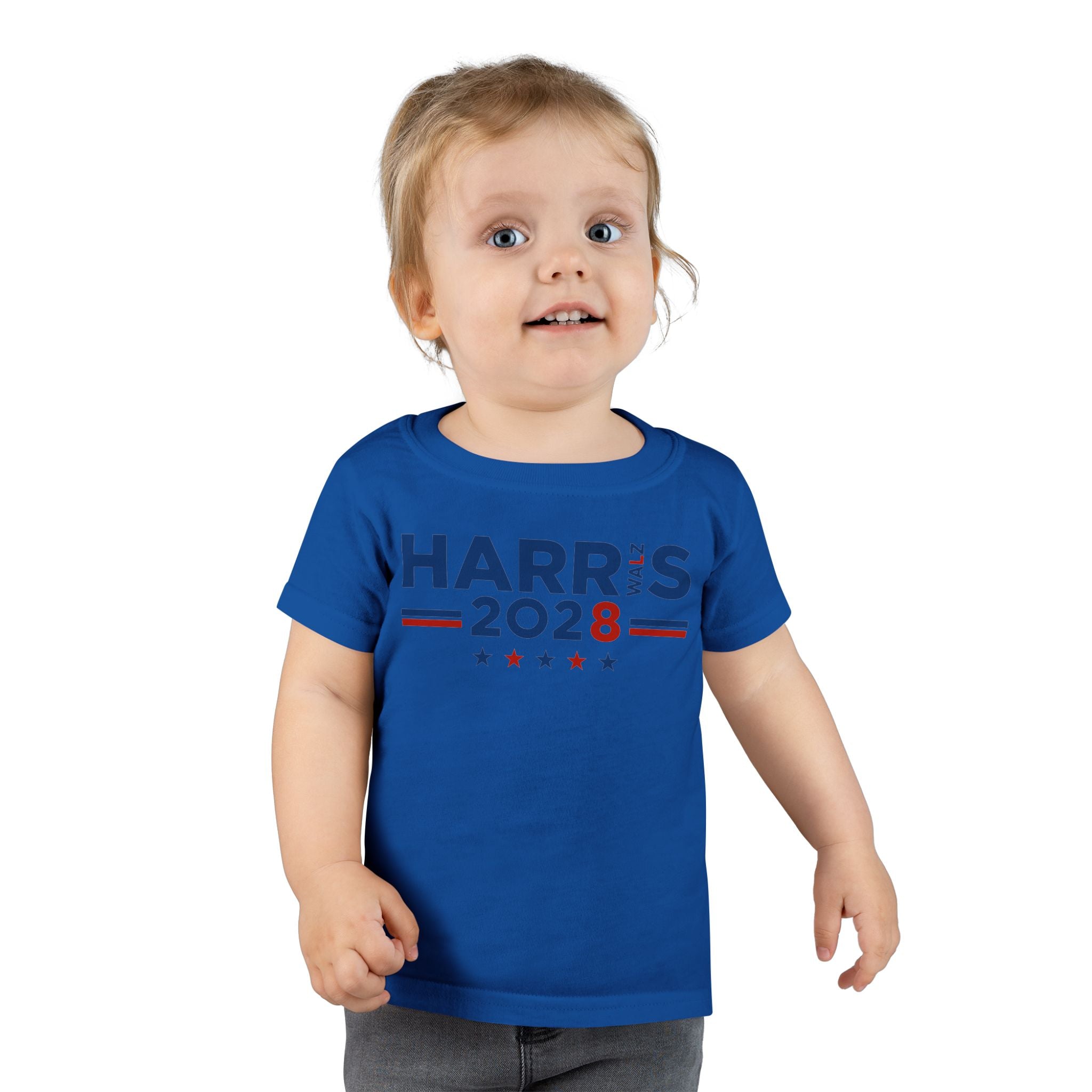 Toddler Kamala Harris Tim Walz 2028 Campaign Shirt (Youth Political Pride)