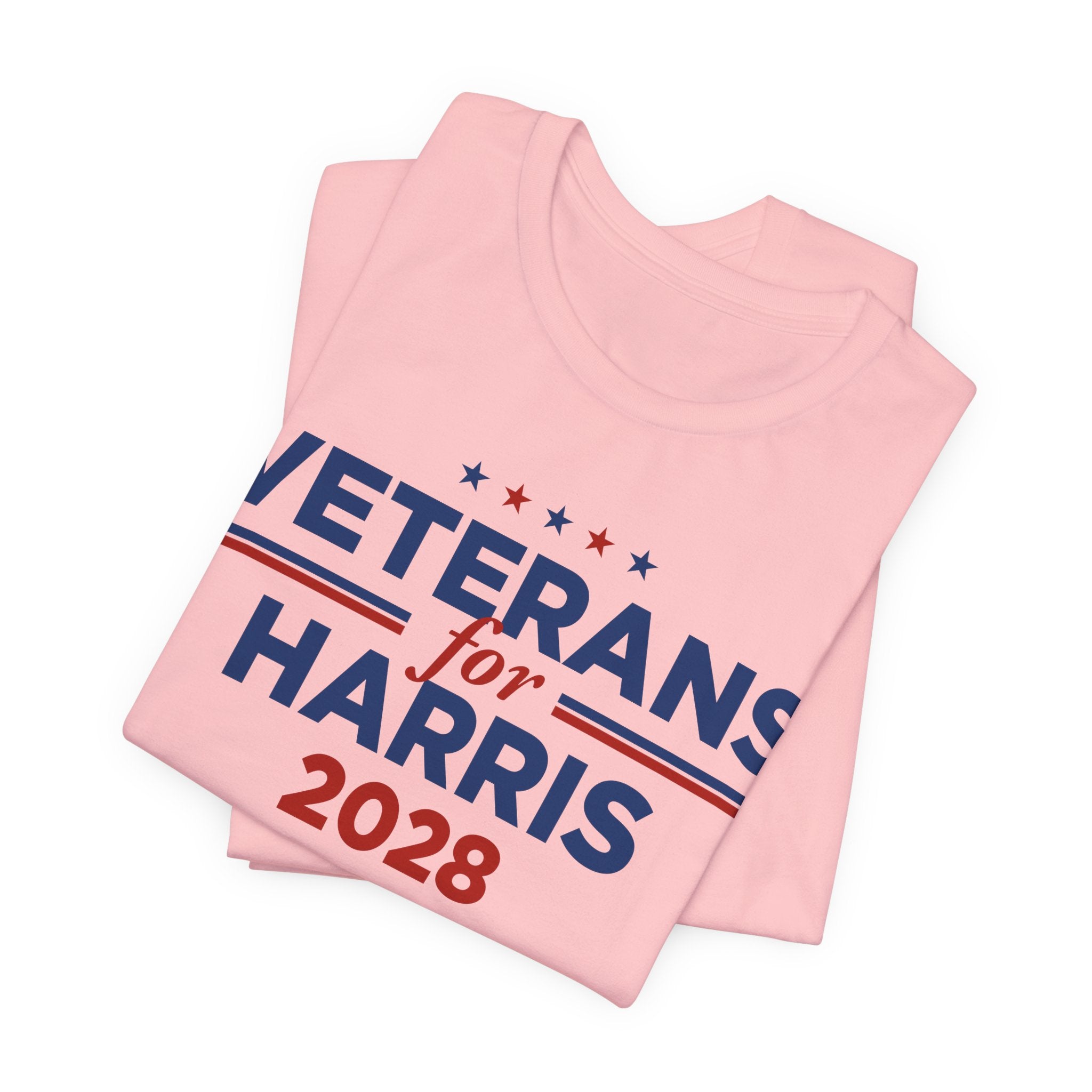 Veterans for Kamala Harris for President Campaign T-Shirt 2028