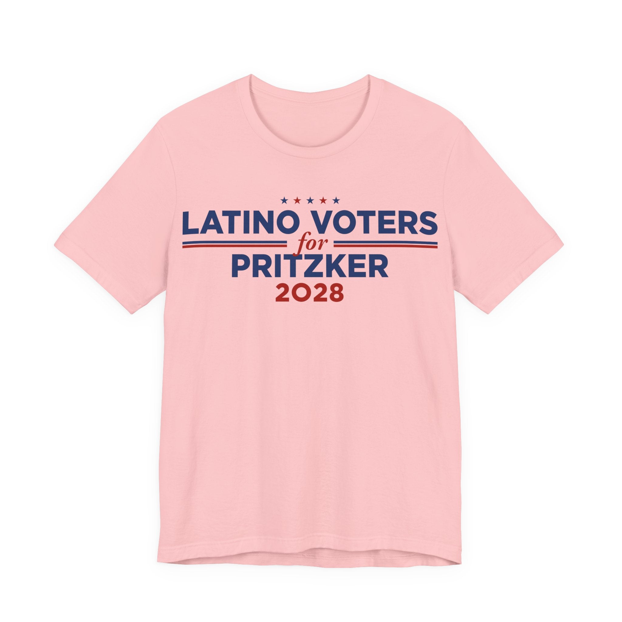 Latino Voters for J.B. Pritzker for President Campaign T-Shirt 2028