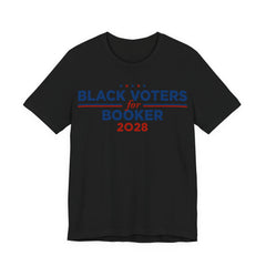 Black Voters for Cory Booker Campaign T-Shirt for President 2028