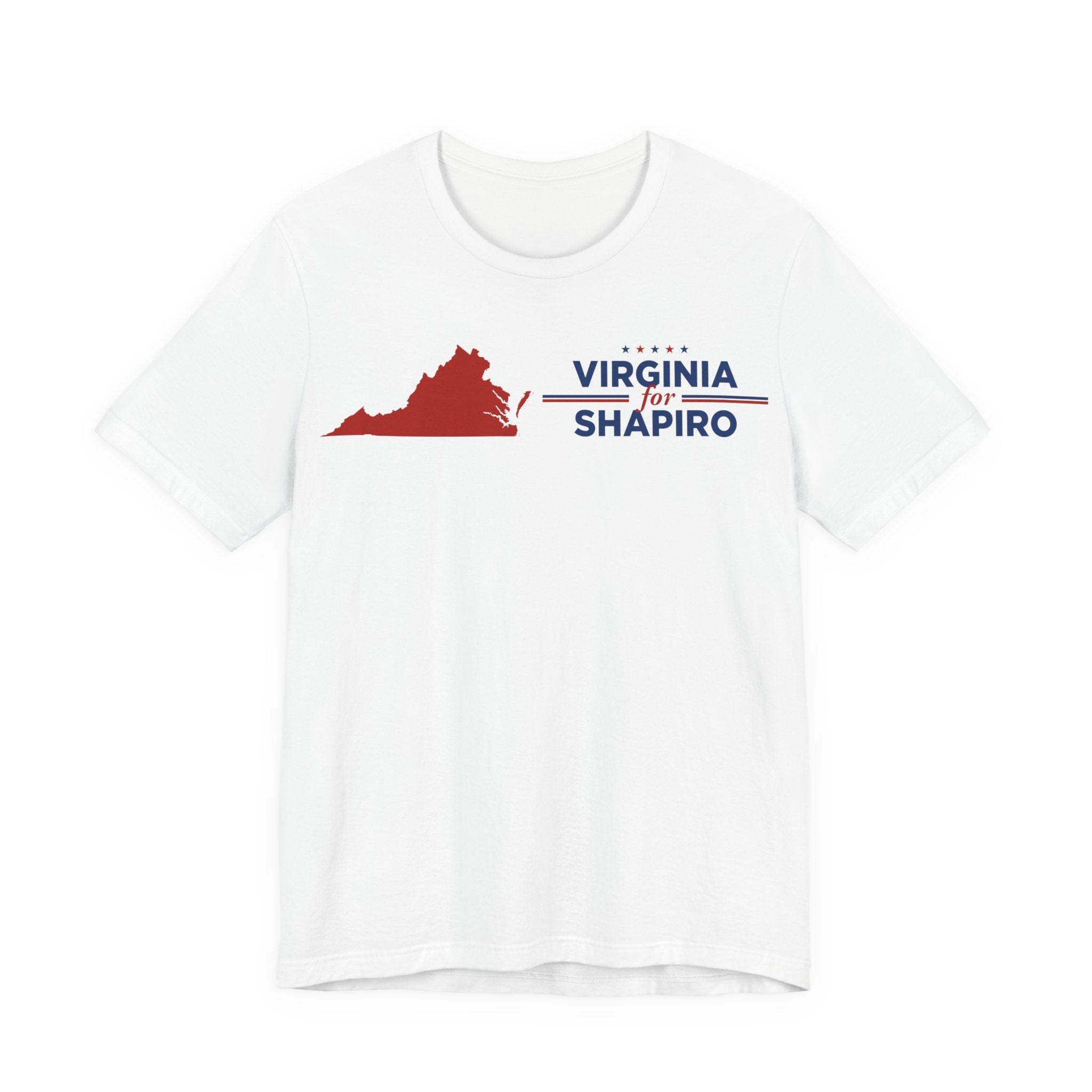 Virginia for Josh Shapiro for President Campaign T-Shirt 2028