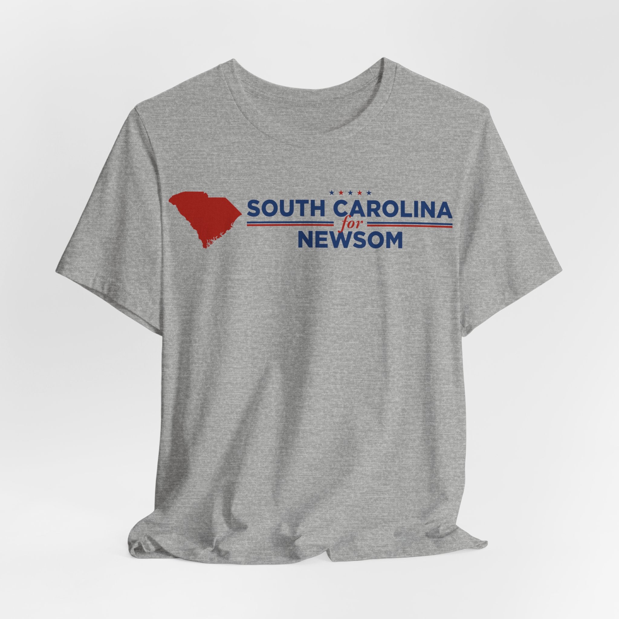 South Carolina for Gavin Newsom for President Campaign T-Shirt 2028
