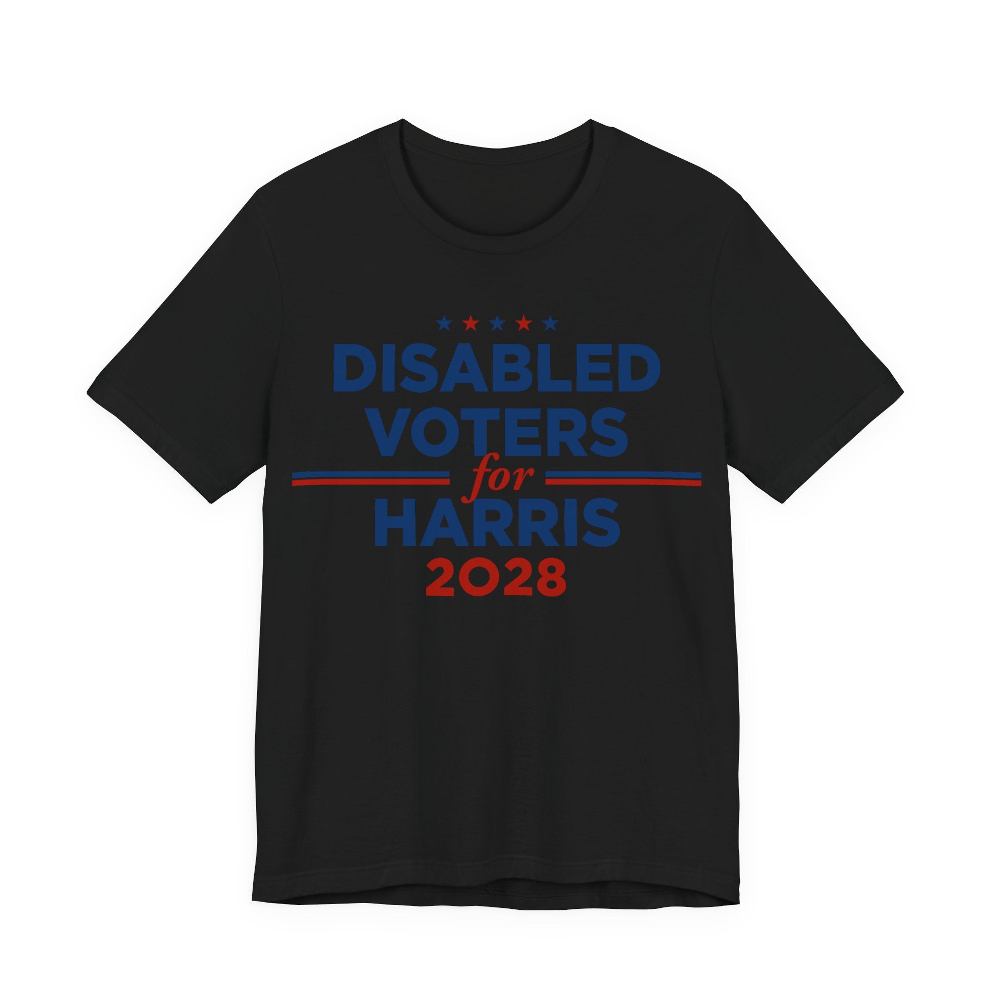 Disable Voters for Kamala Harris for President Campaign T-Shirt 2028
