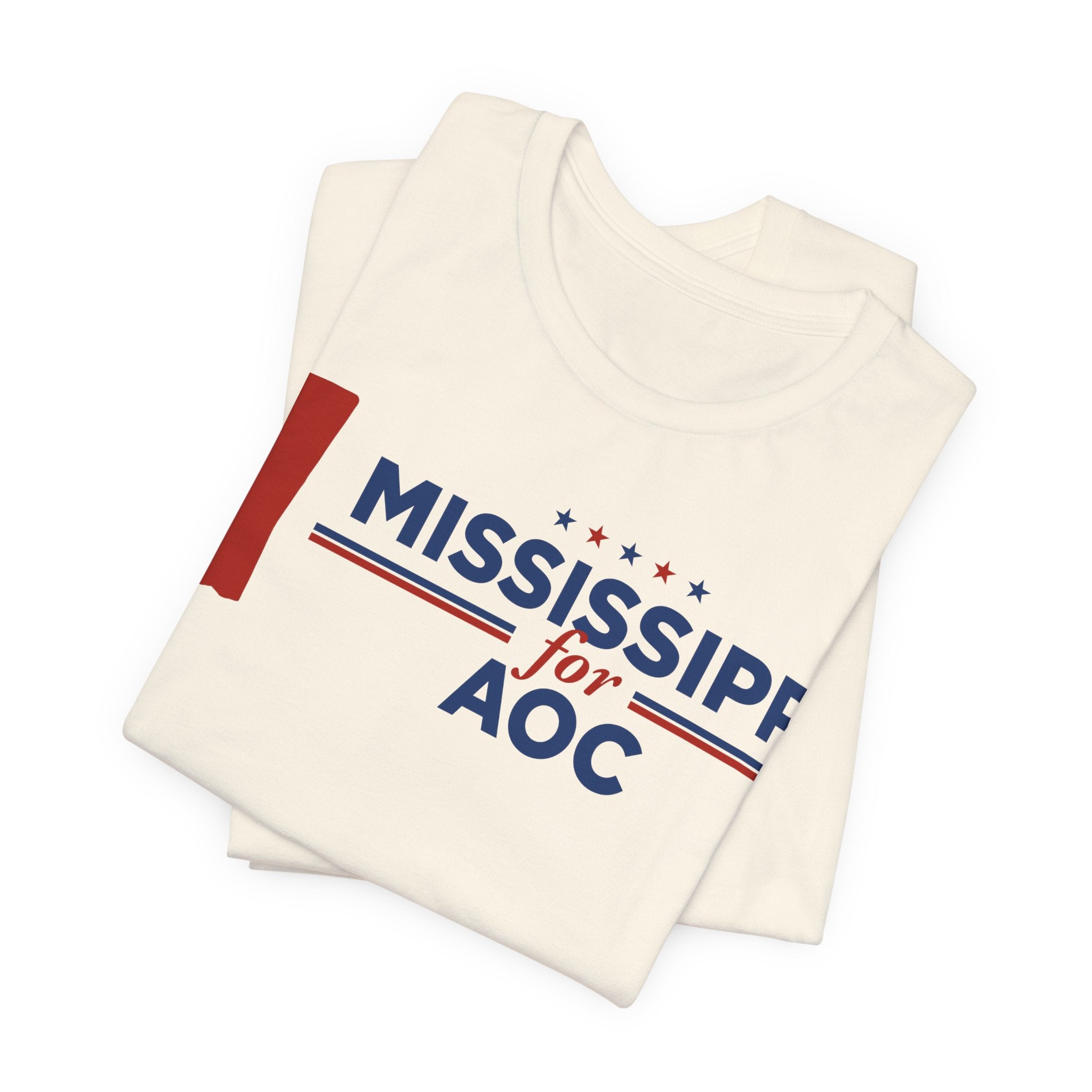 Mississippi for AOC for President Campaign T-Shirt 2028
