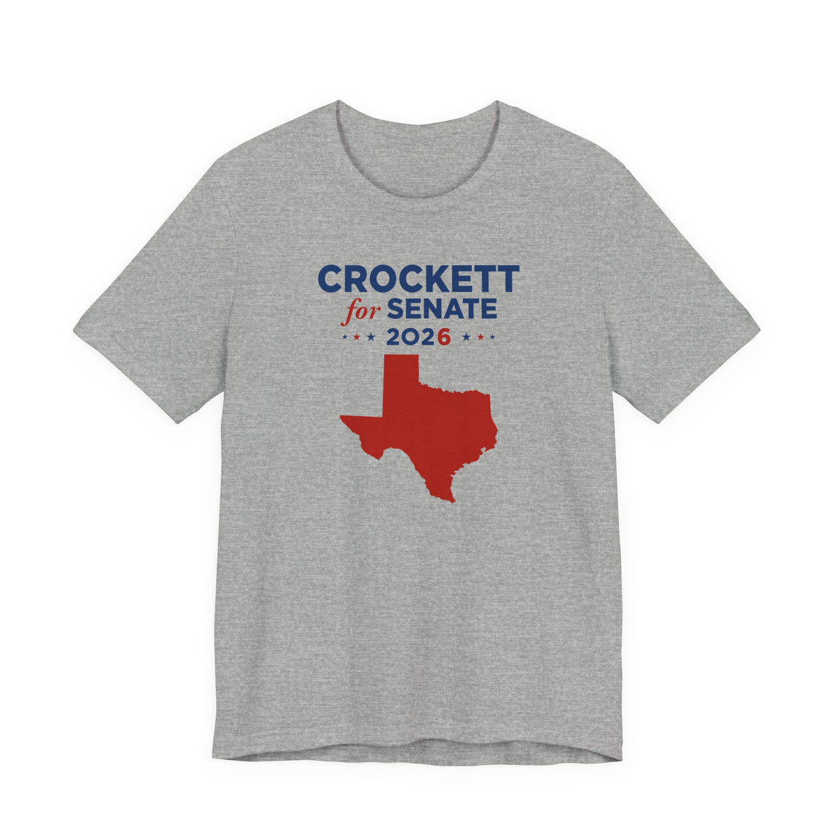 Jasmine Crockett for Texas Senate Campaign T-Shirt 2026