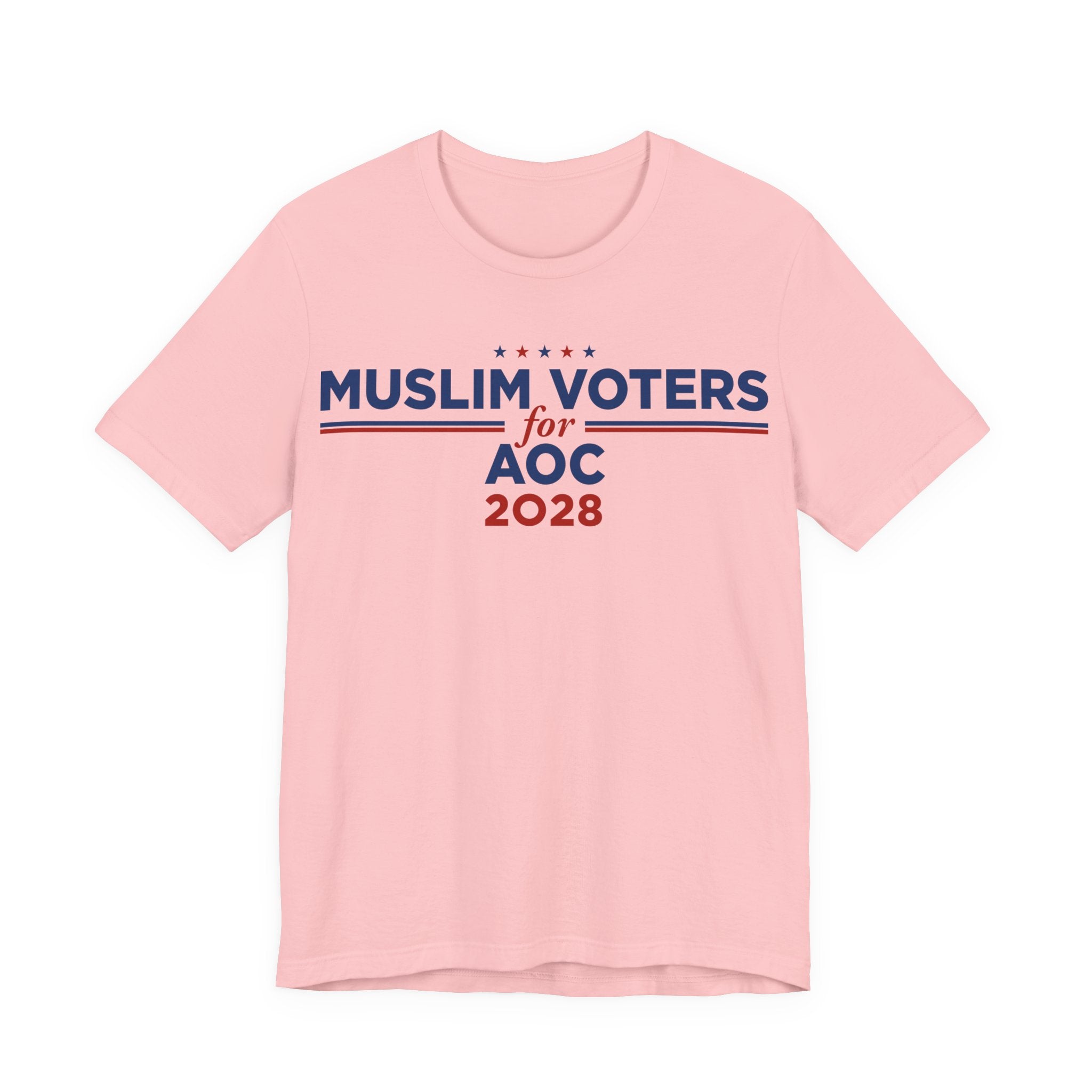 Muslim Voters for AOC for President Campaign T-Shirt 2028
