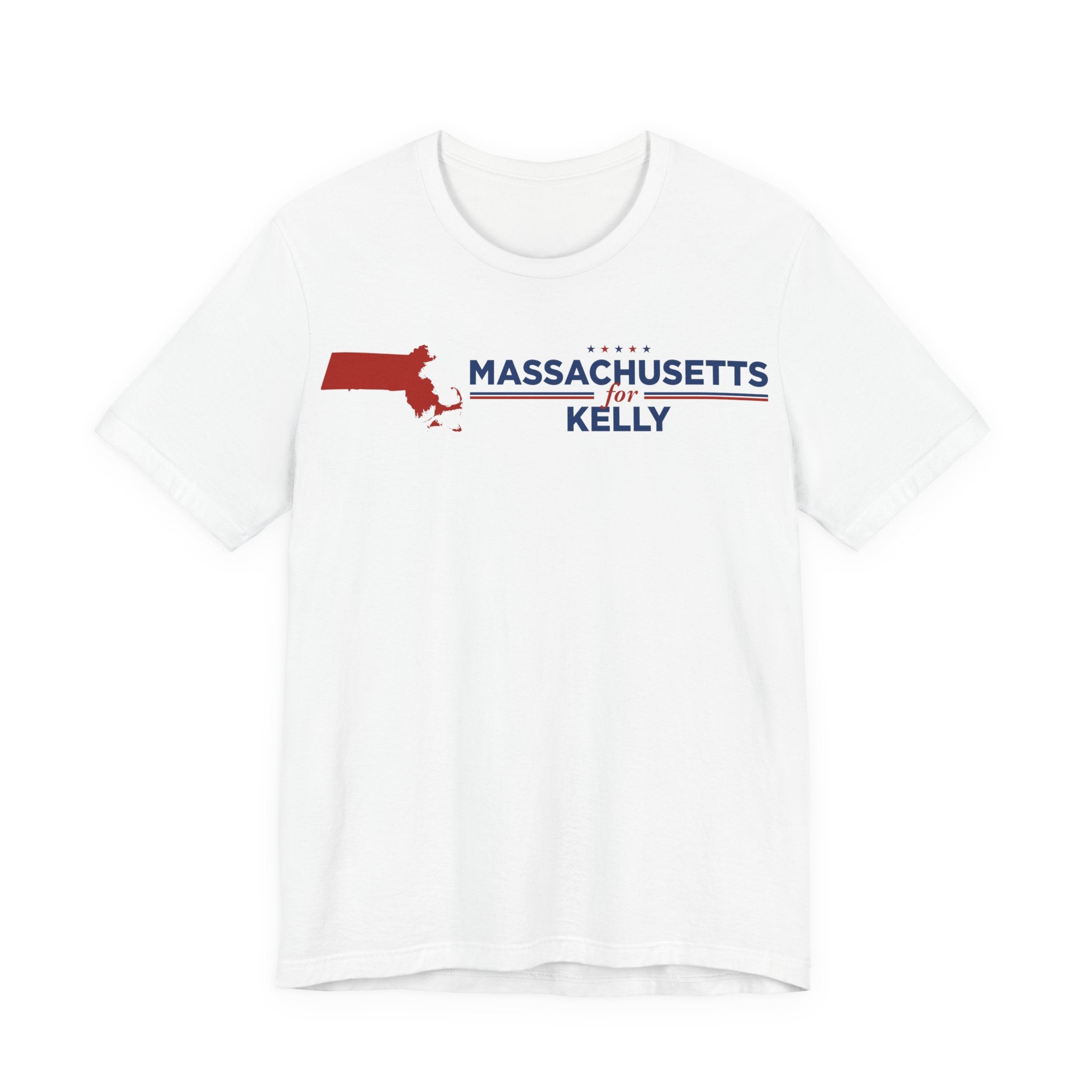 Massachusetts for Mark Kelly for President Campaign T-Shirt 2028