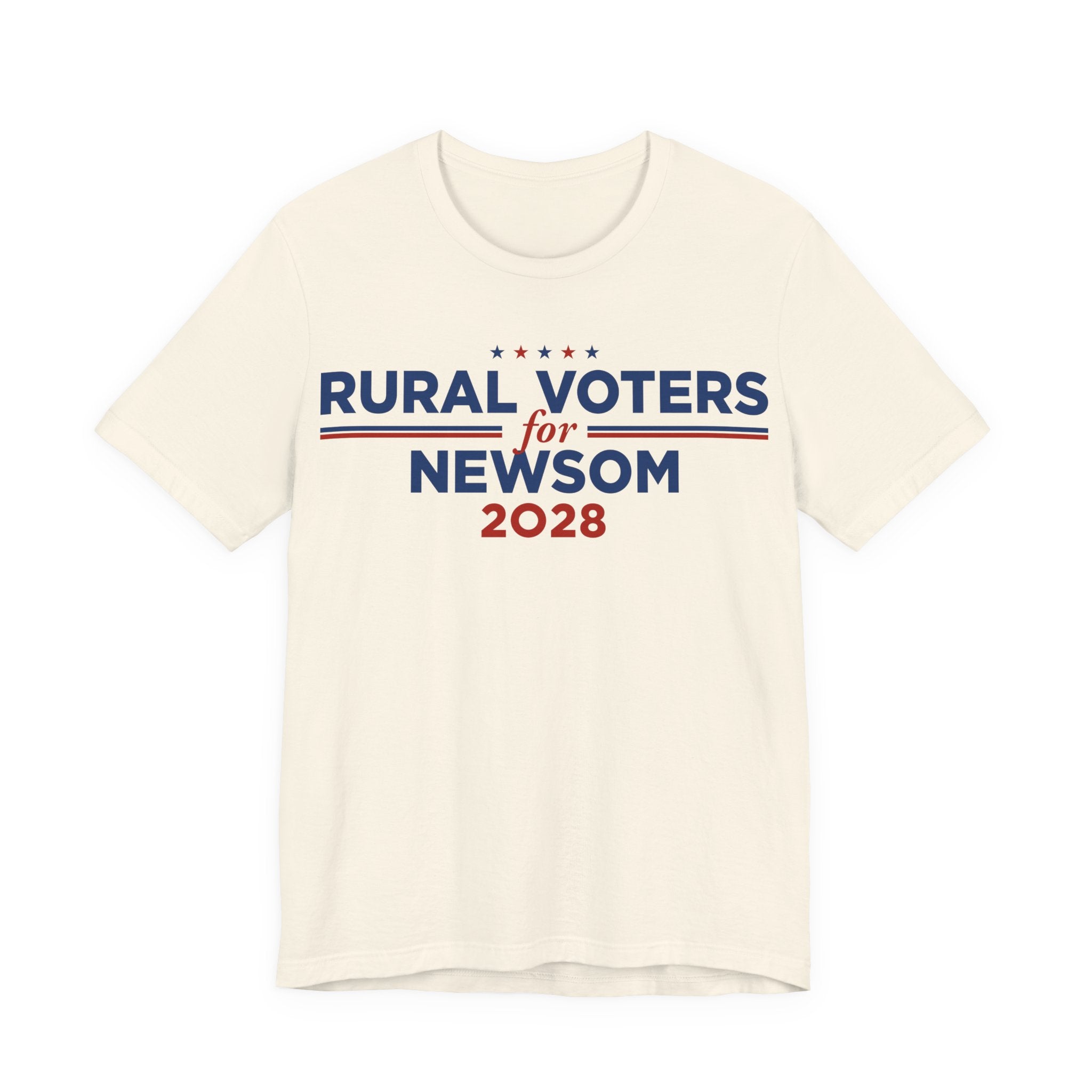 Rural Voters for Gavin Newsom for President Campaign T-Shirt 2028