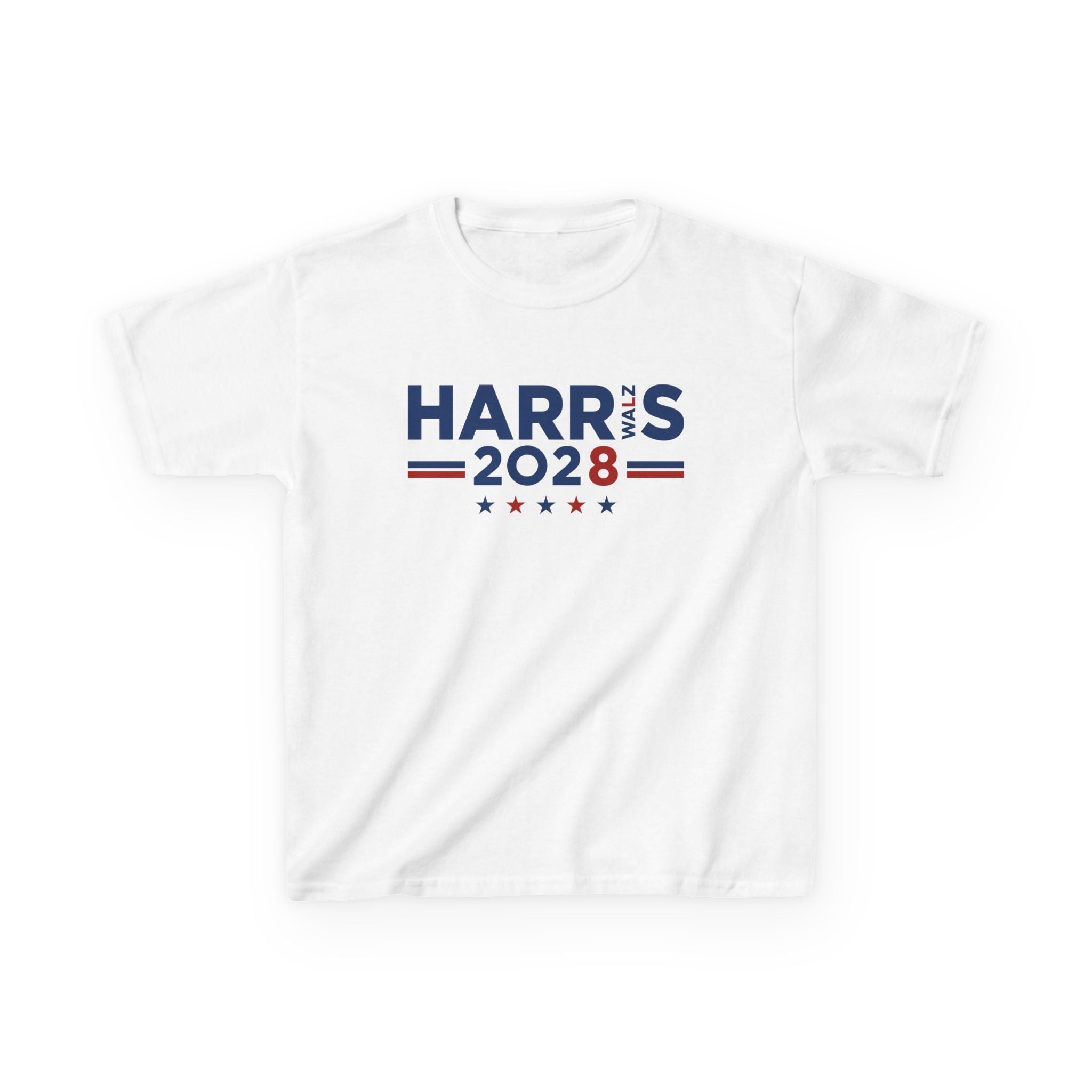 Kids Kamala Harris Tim Walz 2028 Campaign Shirt (Youth Political Pride)