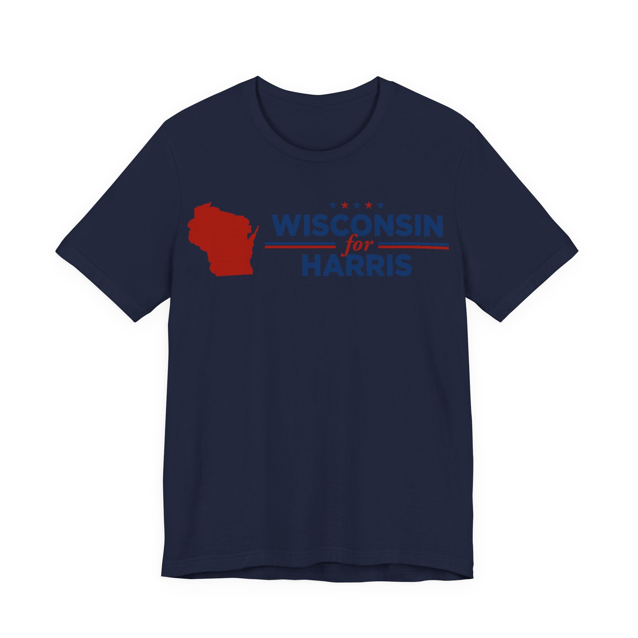 Wisconsin for Kamala Harris for President Campaign T-Shirt 2028