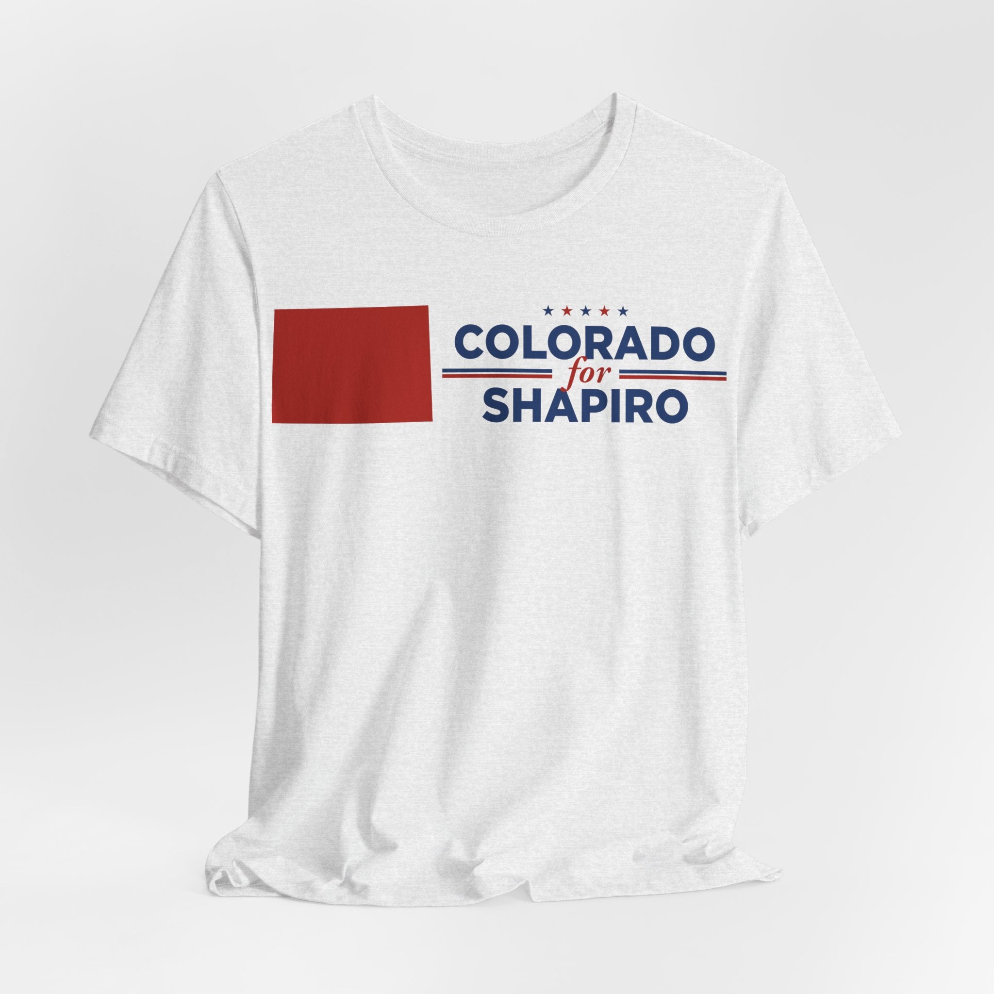 Colorado for Josh Shapiro for President Campaign T-Shirt 2028