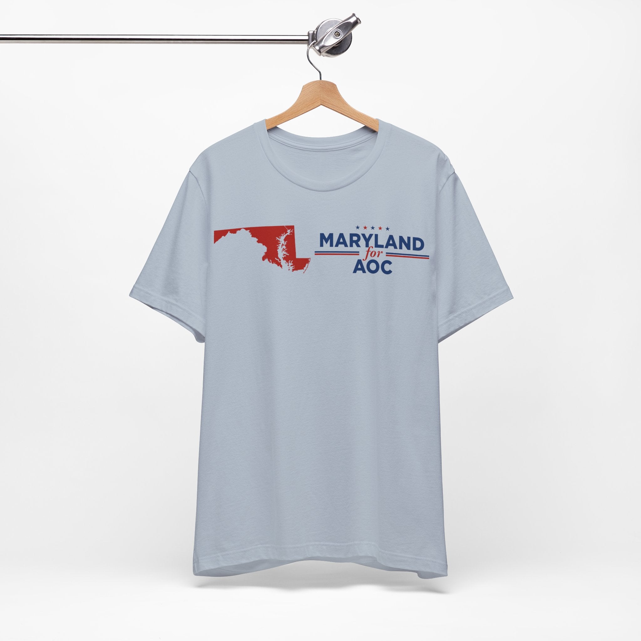 Maryland for AOC for President Campaign T-Shirt 2028