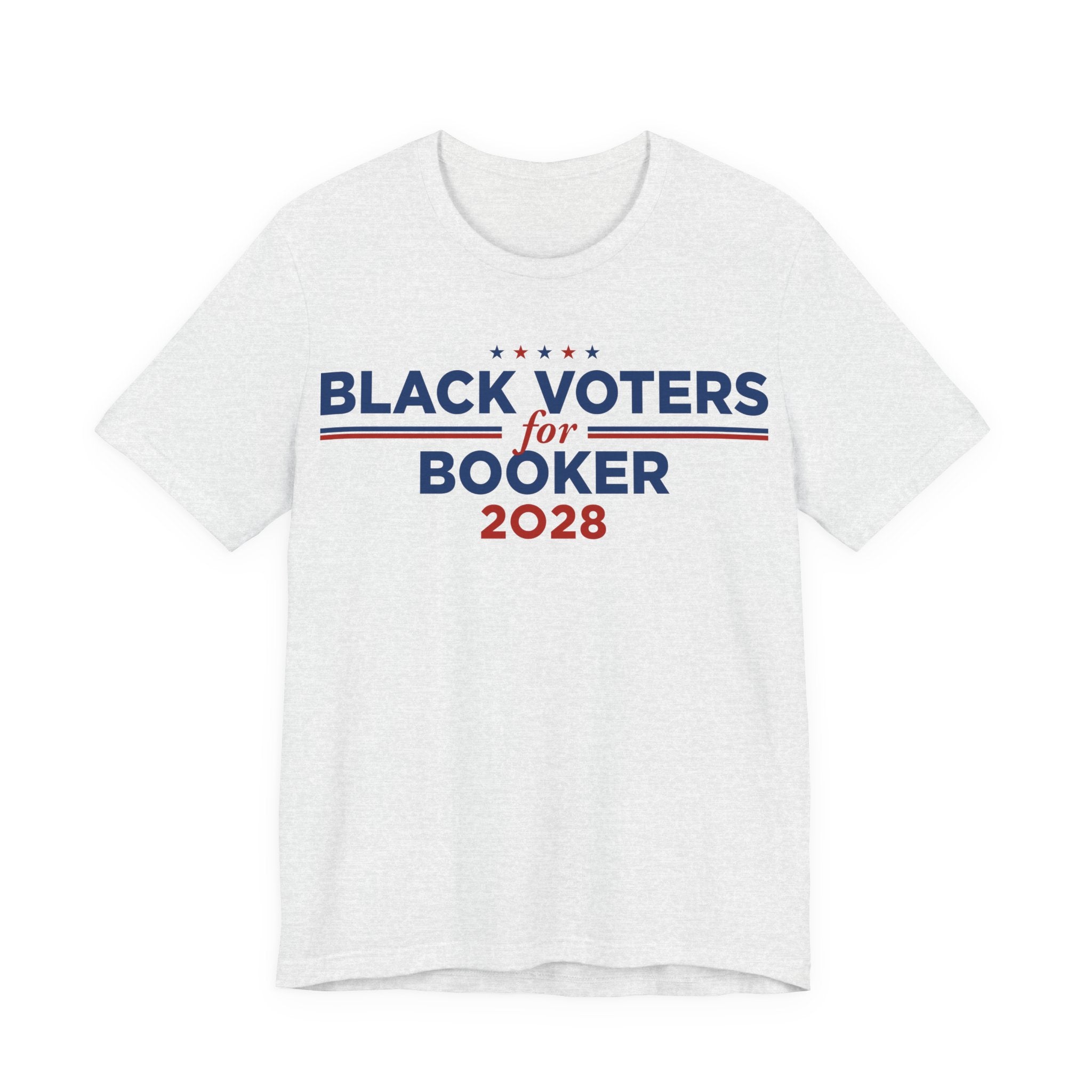 Black Voters for Cory Booker Campaign T-Shirt for President 2028