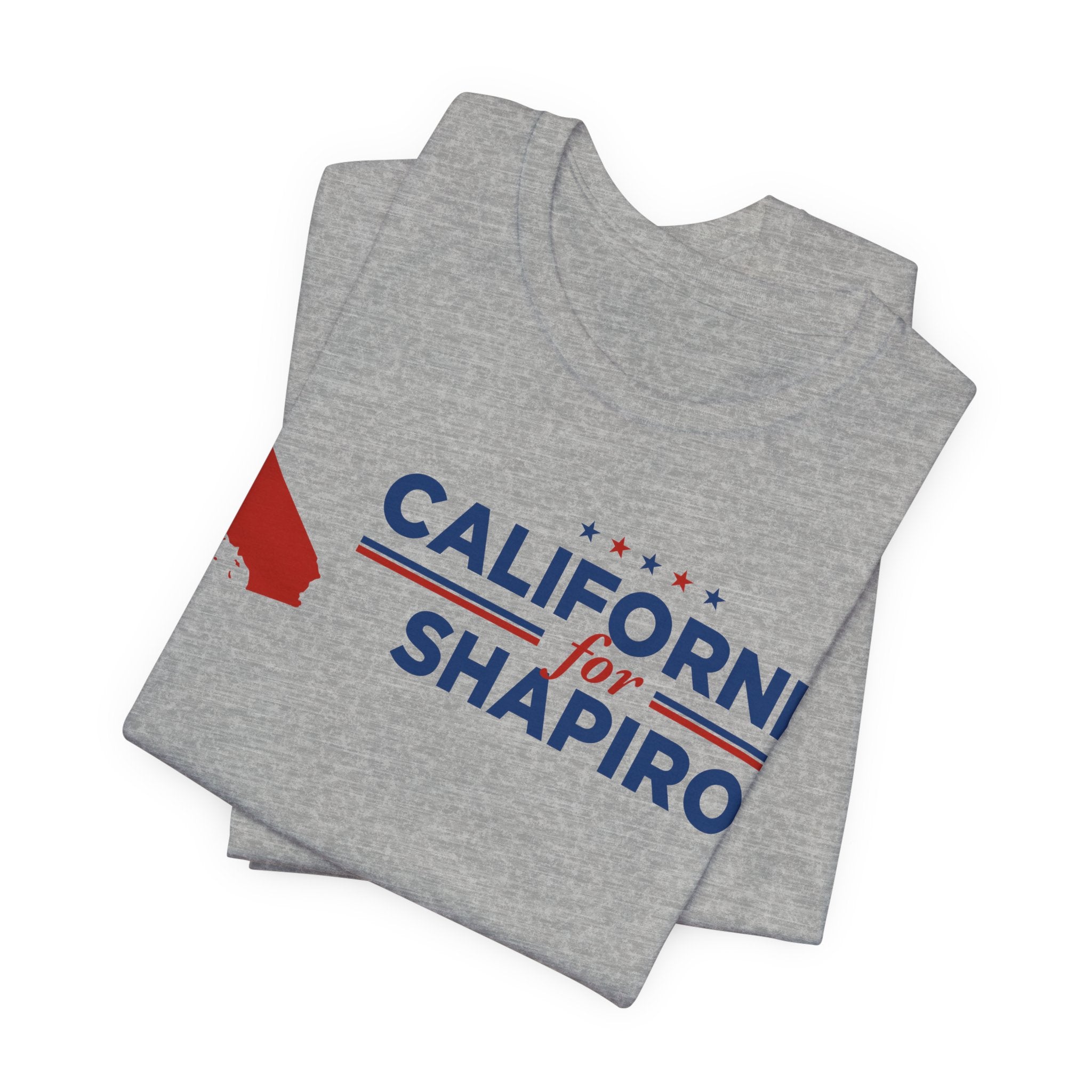 California for Josh Shapiro for President Campaign T-Shirt 2028