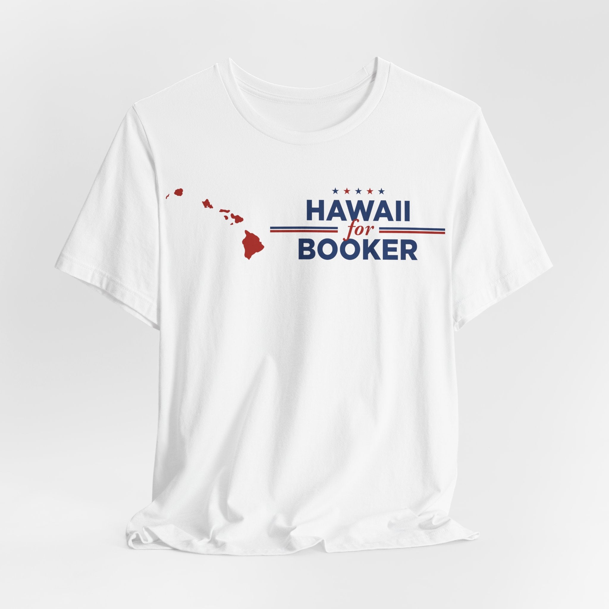 Hawaii for Cory Booker for President Campaign T-Shirt 2028