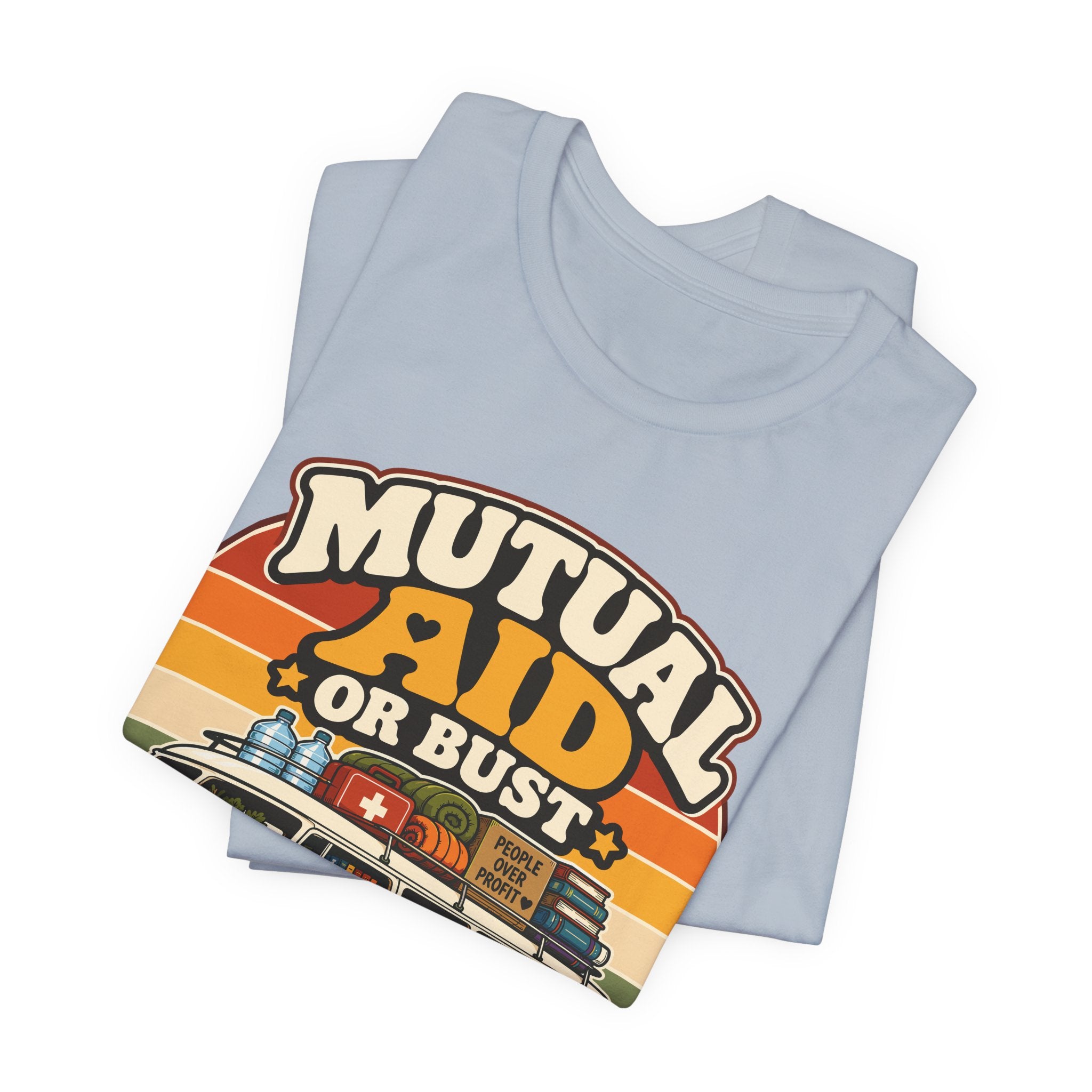 Community Care Caravan T-Shirt | Mutual Aid Progressive Graphic Tee