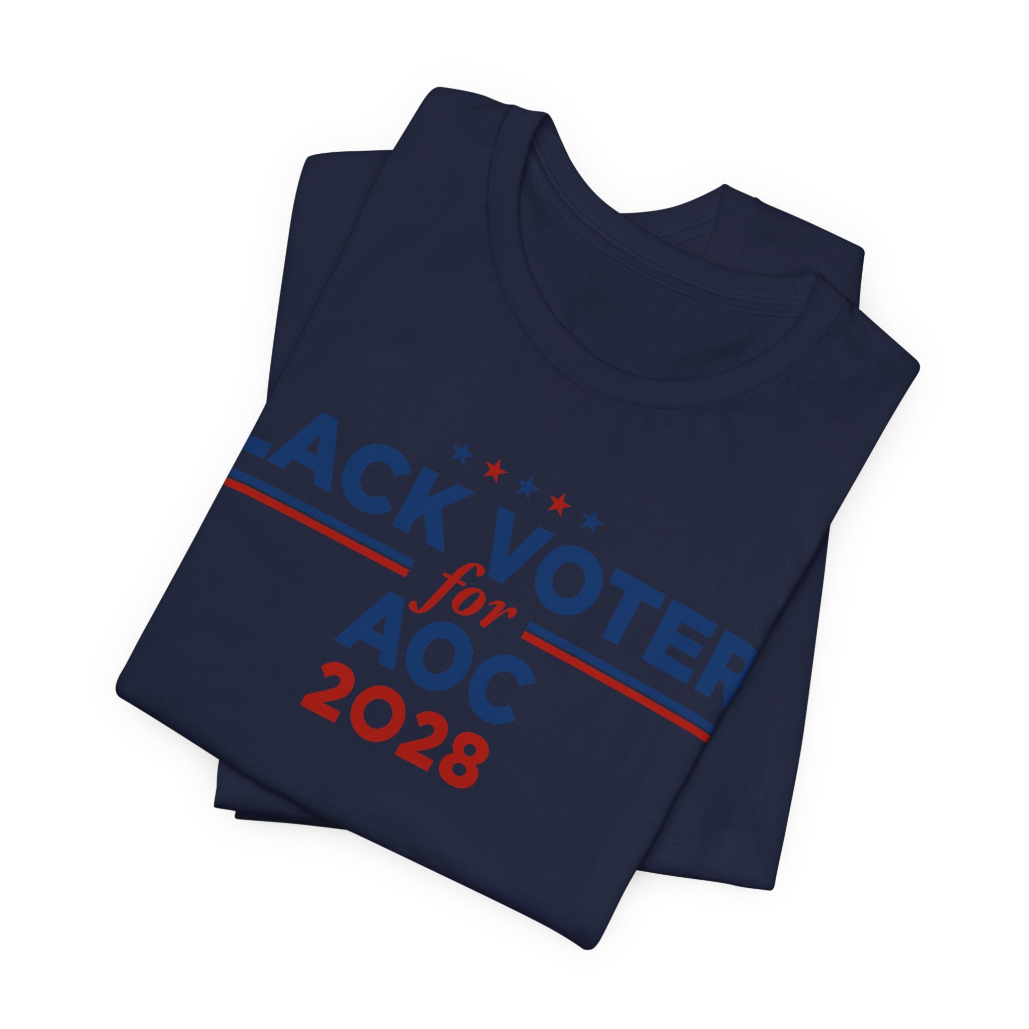 Black Voters for AOC Campaign T-Shirt for President 2028