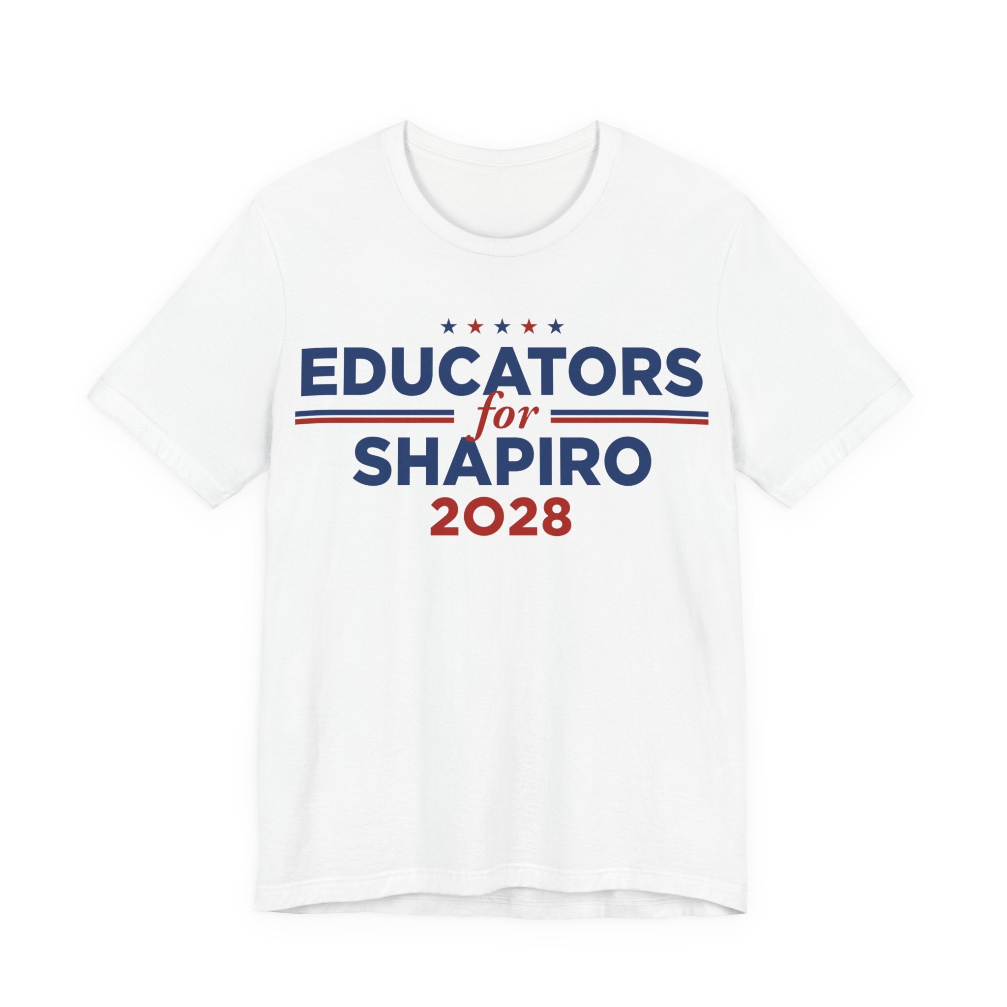 Educators for Josh Shapiro for President Campaign T-Shirt 2028