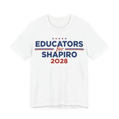 Educators for Josh Shapiro for President Campaign T-Shirt 2028