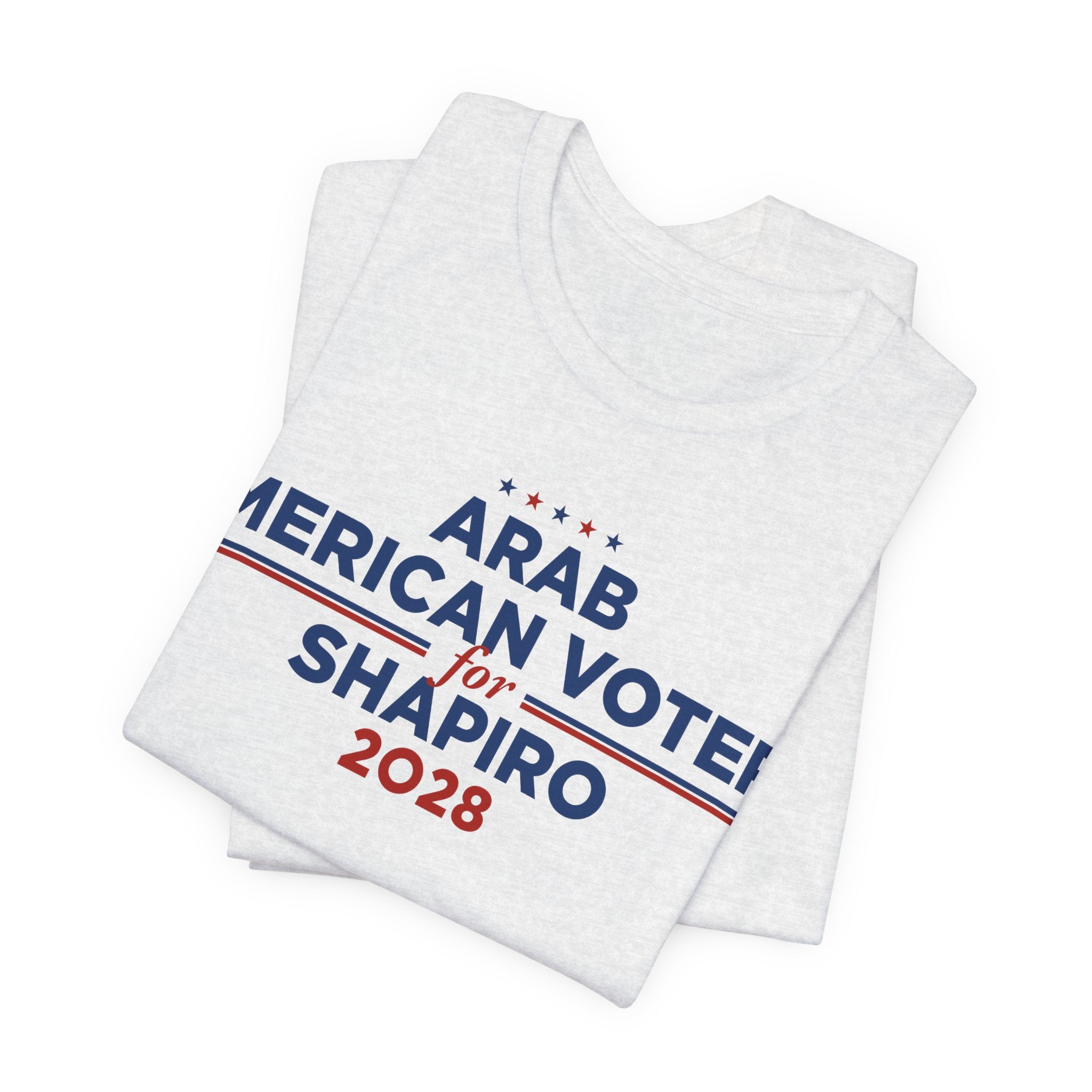 Arab American Voters for Josh Shapiro for President Campaign T-Shirt 2028