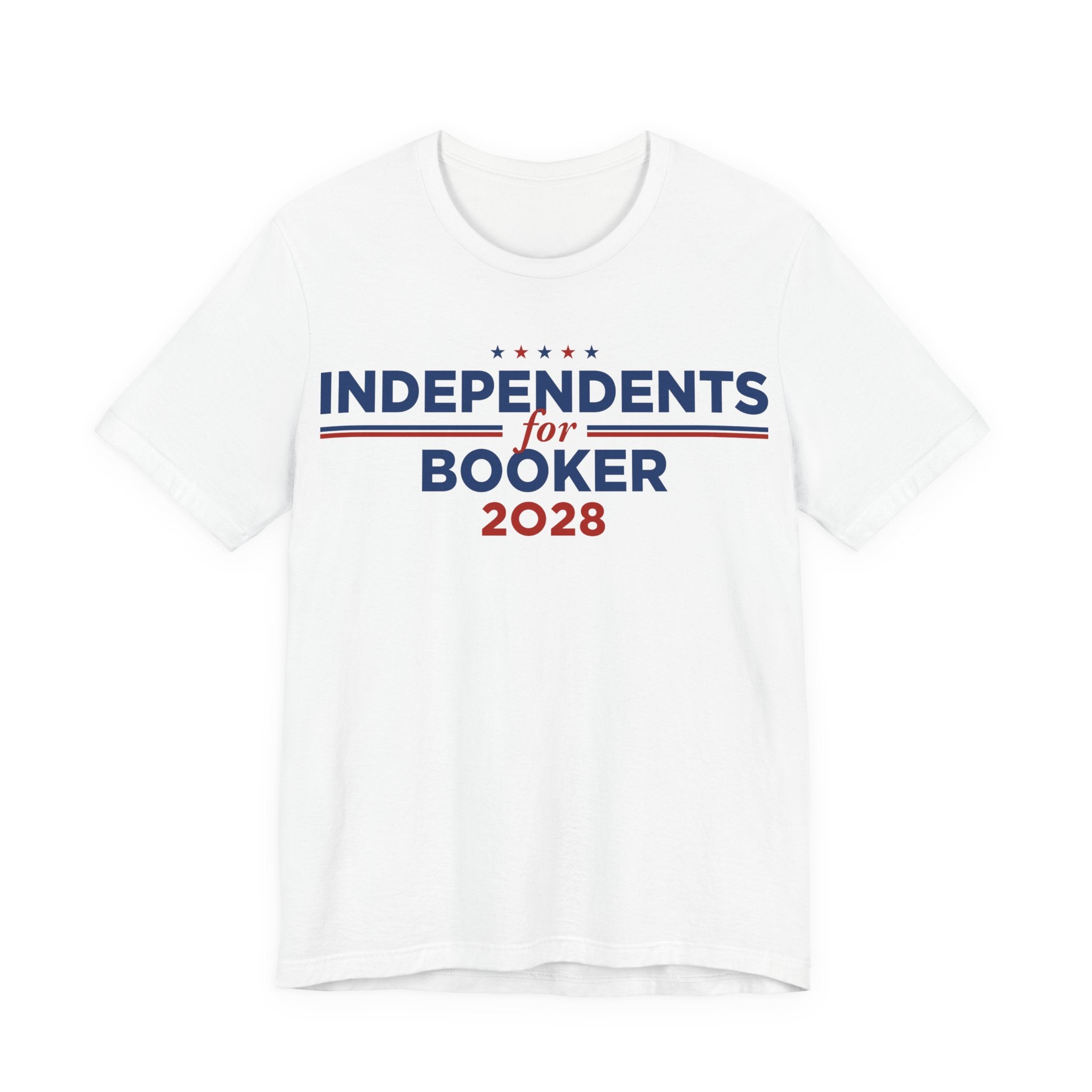 Independents for Cory Booker for President Campaign T-Shirt 2028