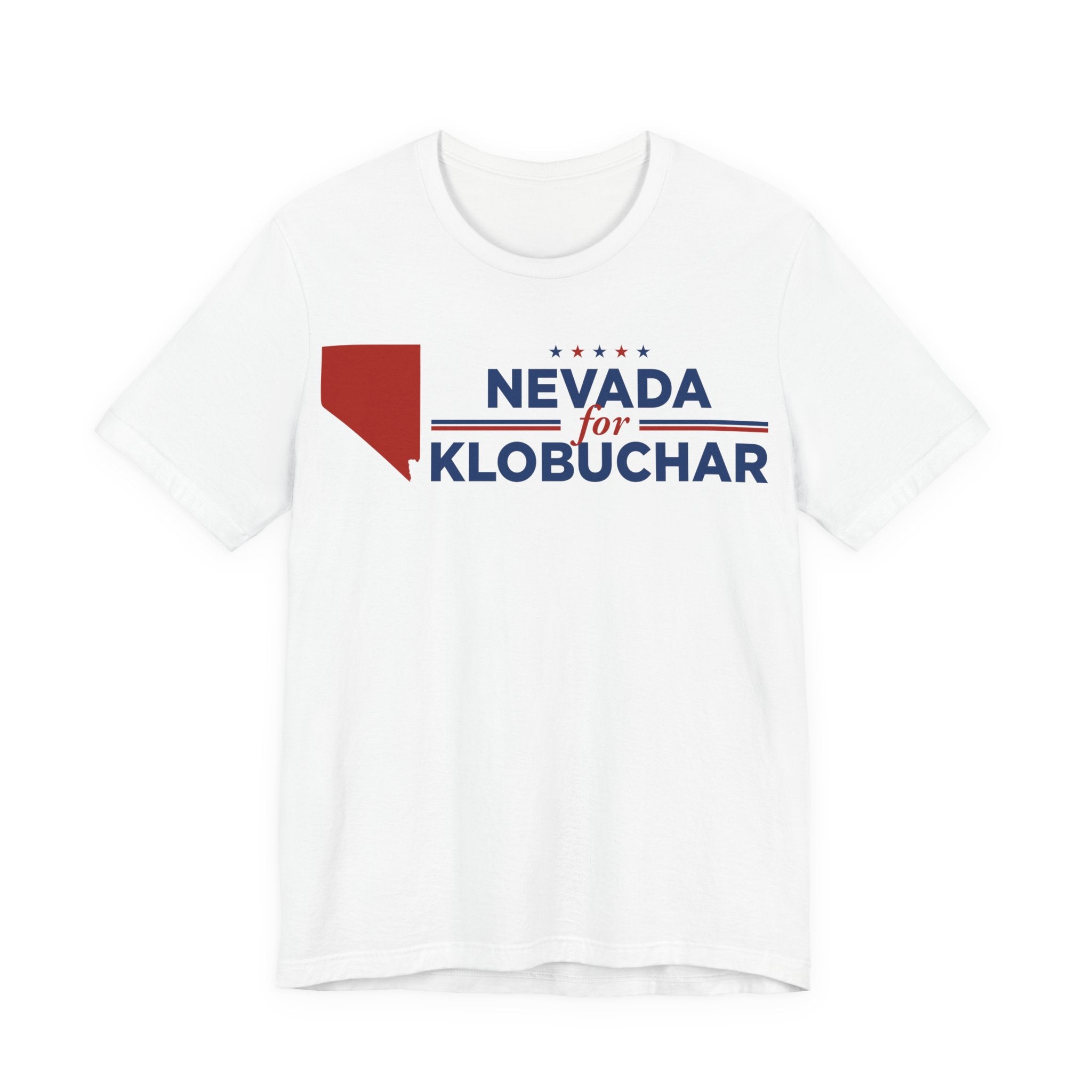 Nevada for Amy Klobuchar for President Campaign T-Shirt 2028