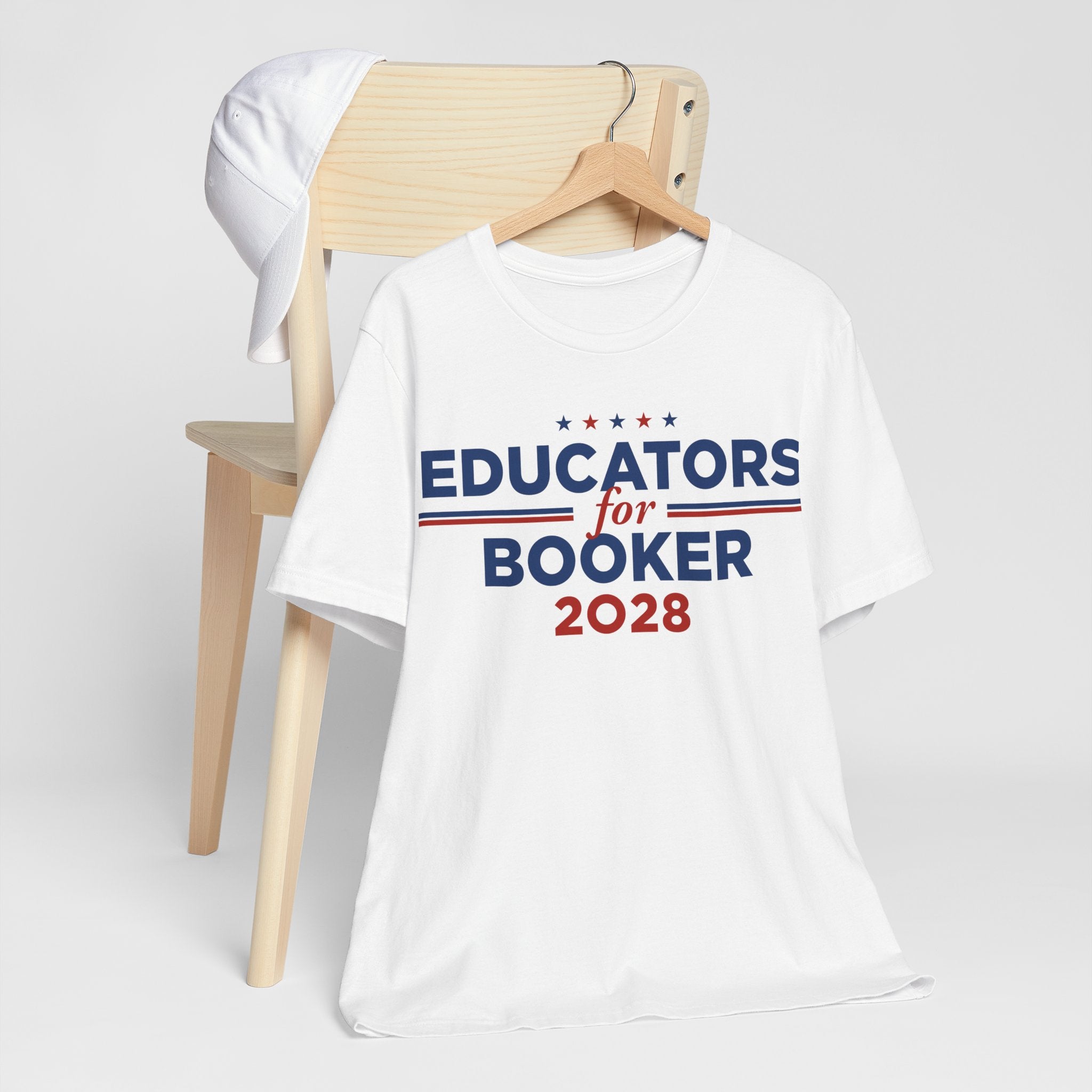 Educators for Cory Booker for President Campaign T-Shirt 2028