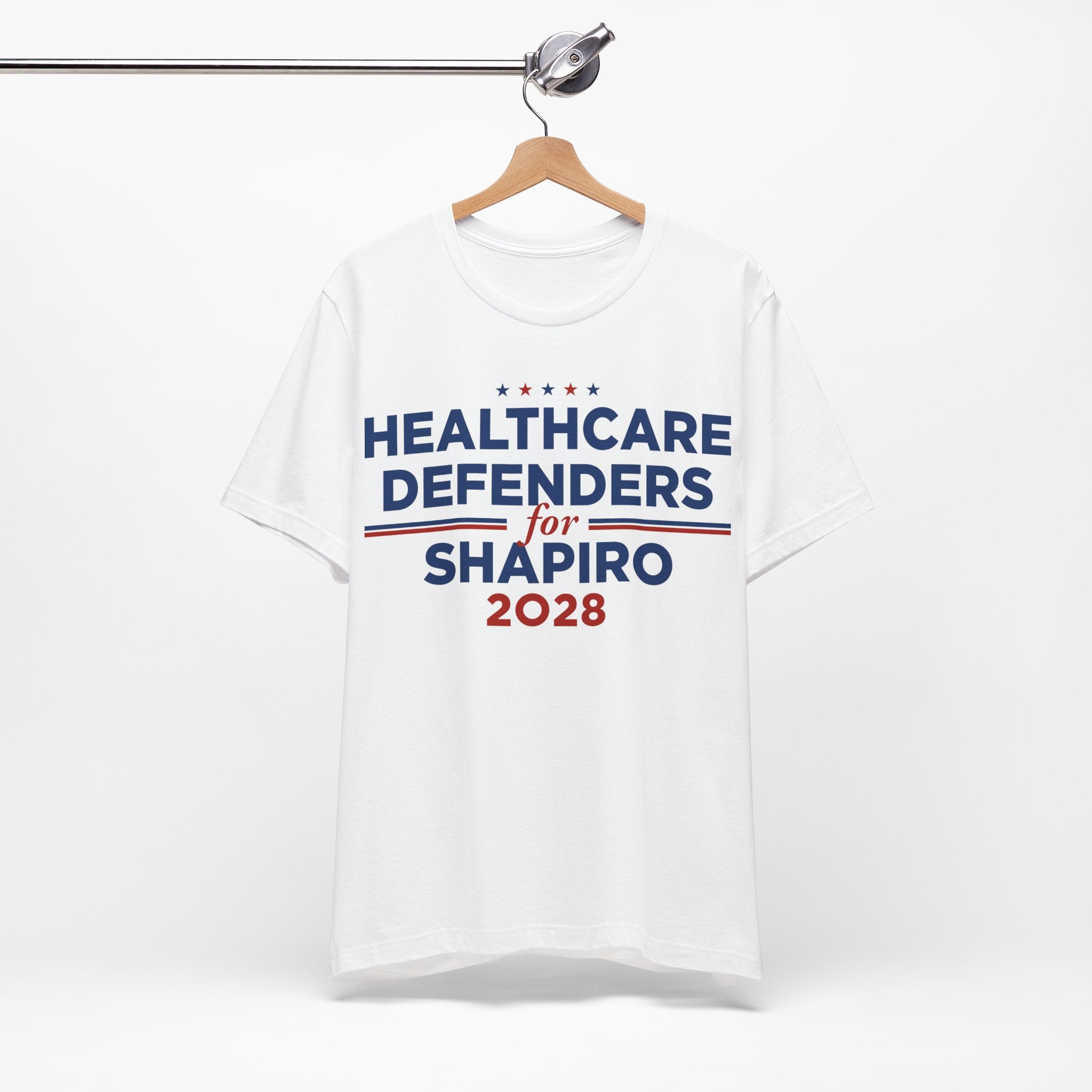 Healthcare Defenders for Josh Shapiro for President Campaign T-Shirt 2028
